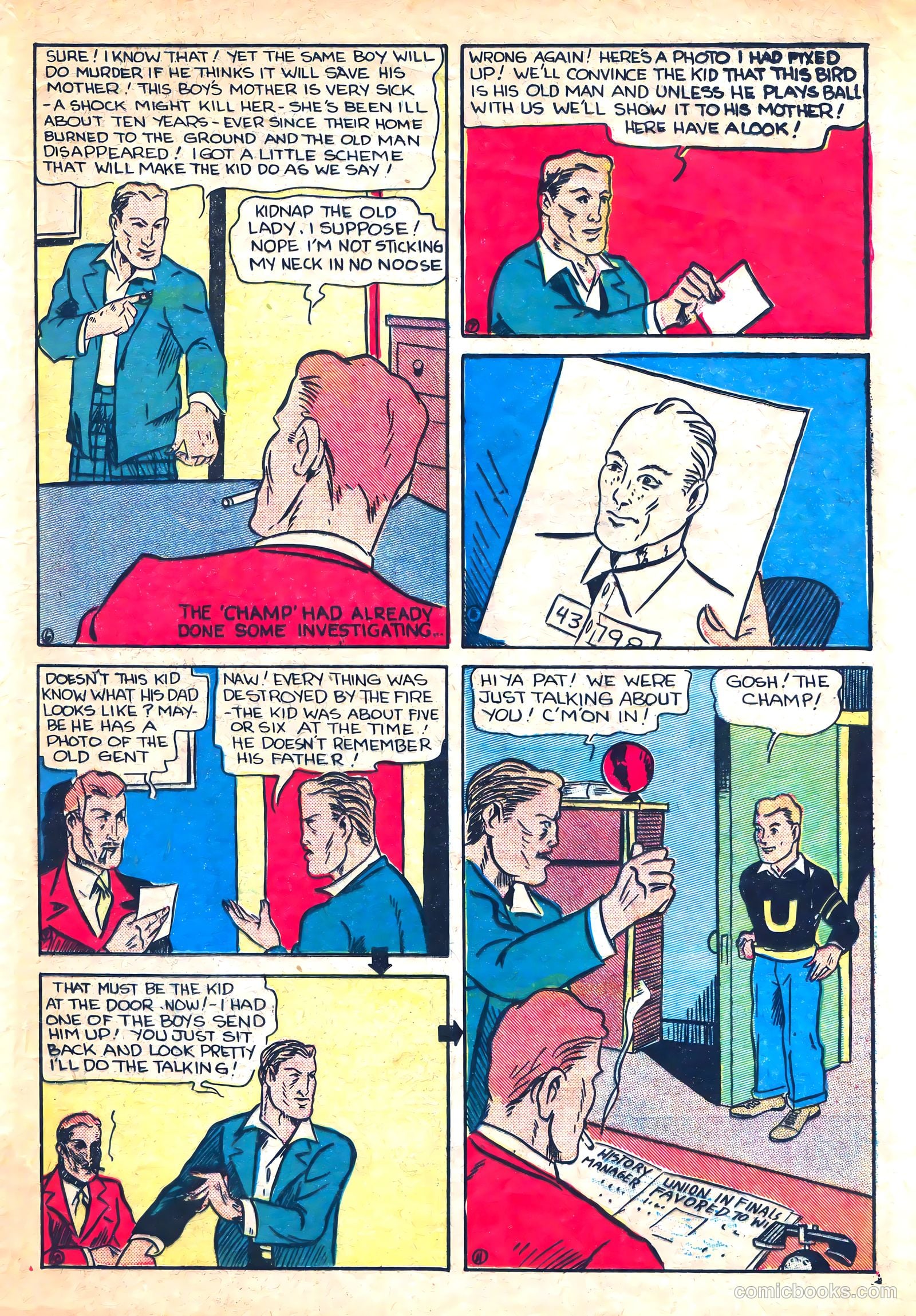 Amazing Mystery Funnies #9 (1939) — page 46 of 53