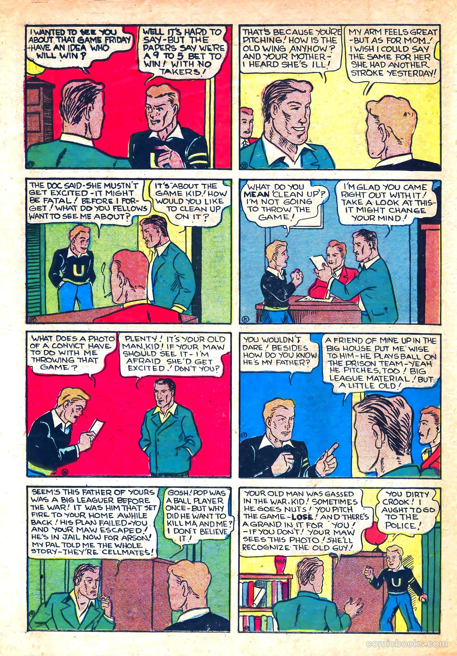 Amazing Mystery Funnies #9 (1939) — page 47 of 53