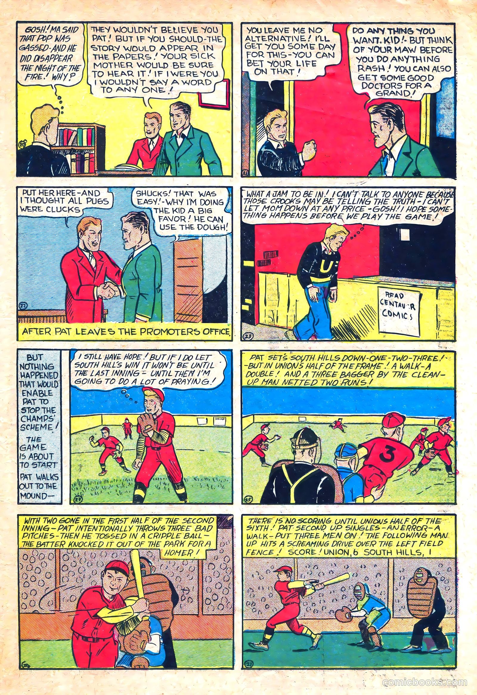 Amazing Mystery Funnies #9 (1939) — page 48 of 53