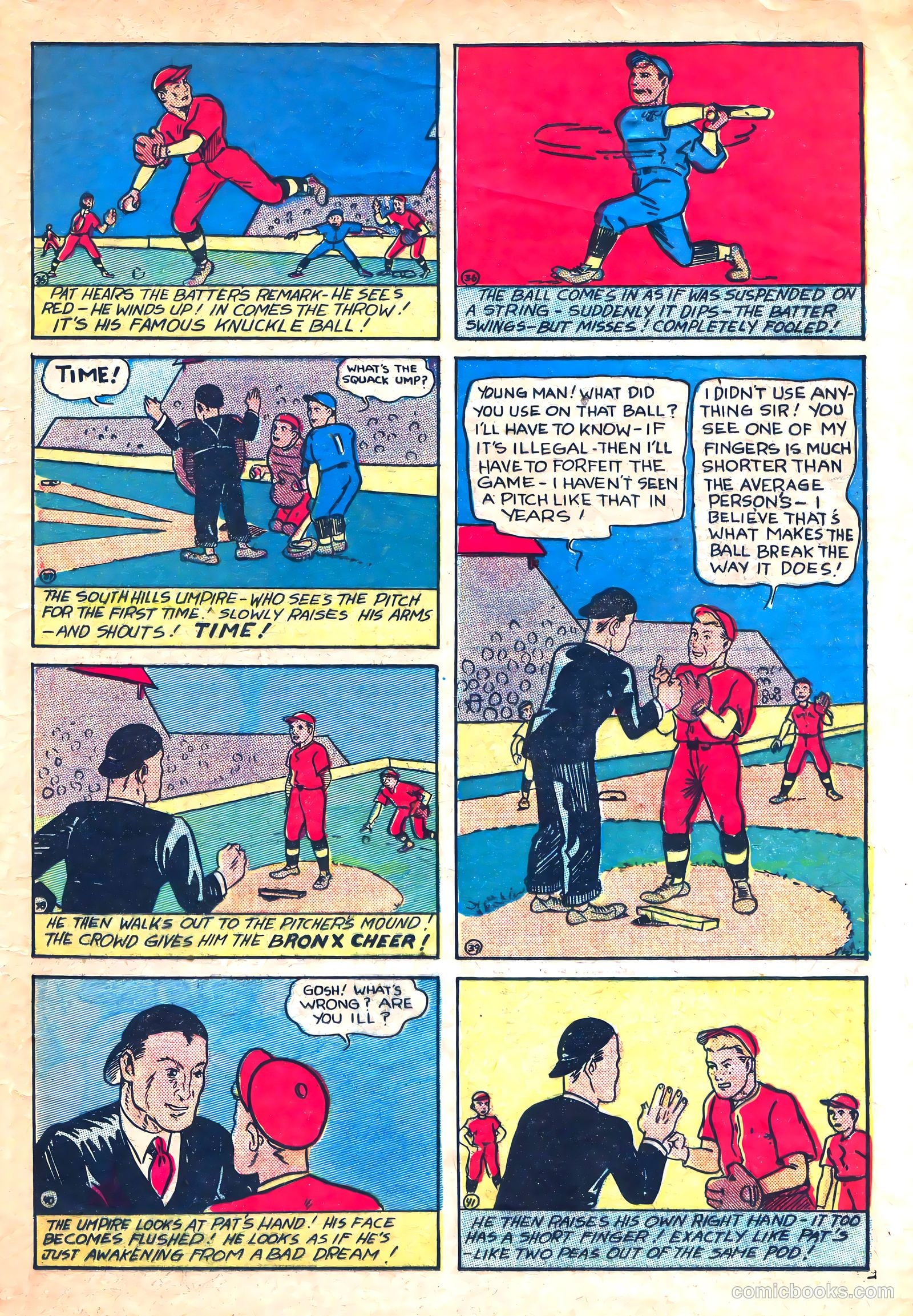 Amazing Mystery Funnies #9 (1939) — page 50 of 53