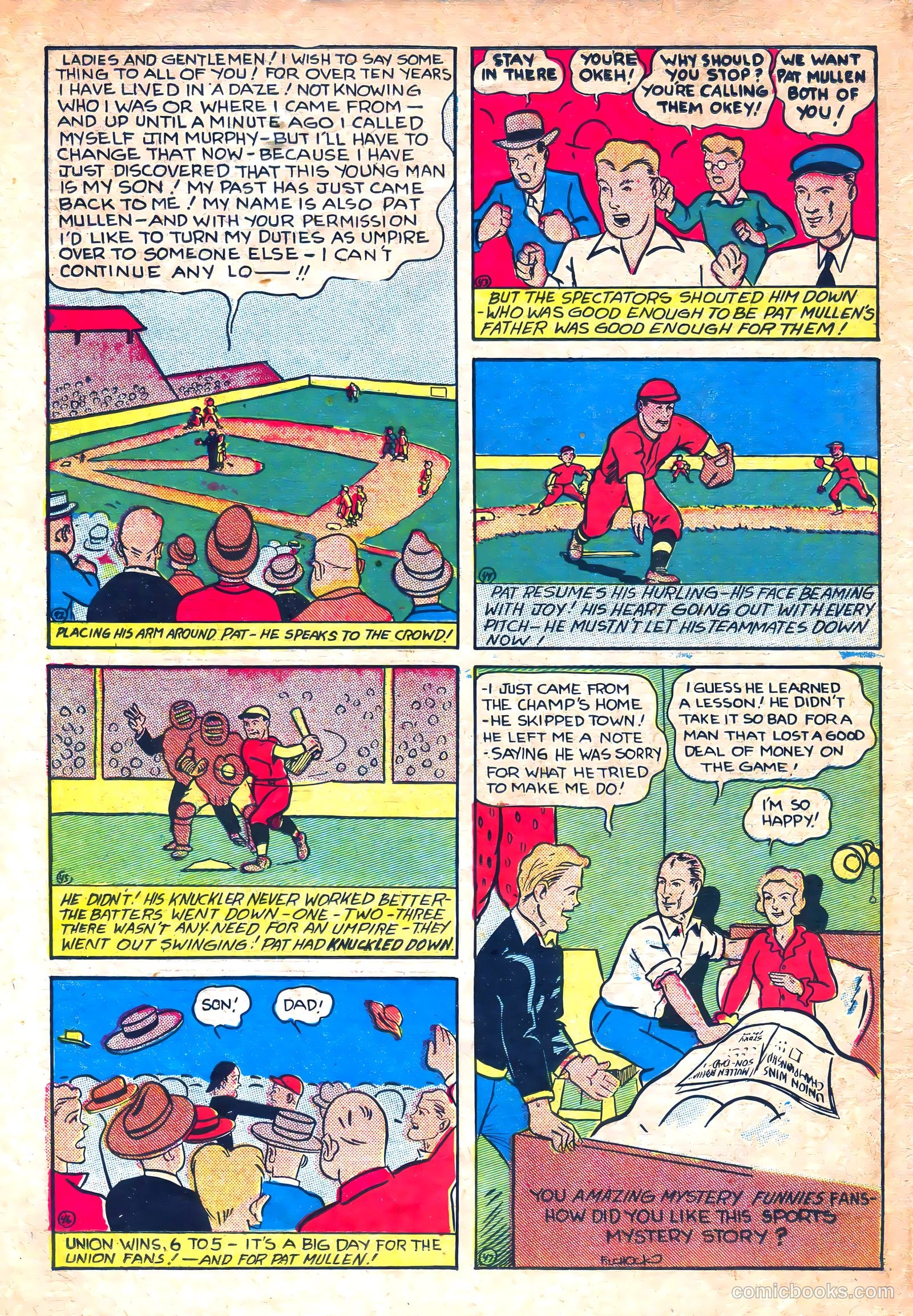 Amazing Mystery Funnies #9 (1939) — page 51 of 53