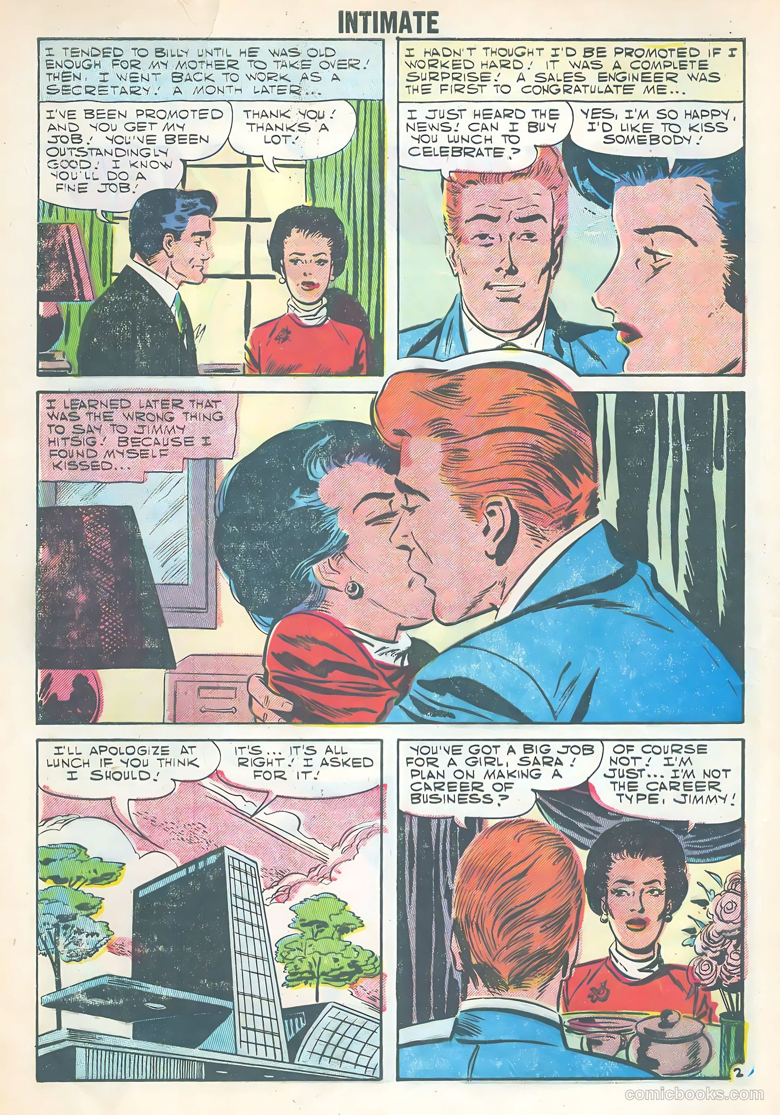 Intimate #1 (1957) — page 4 of 36