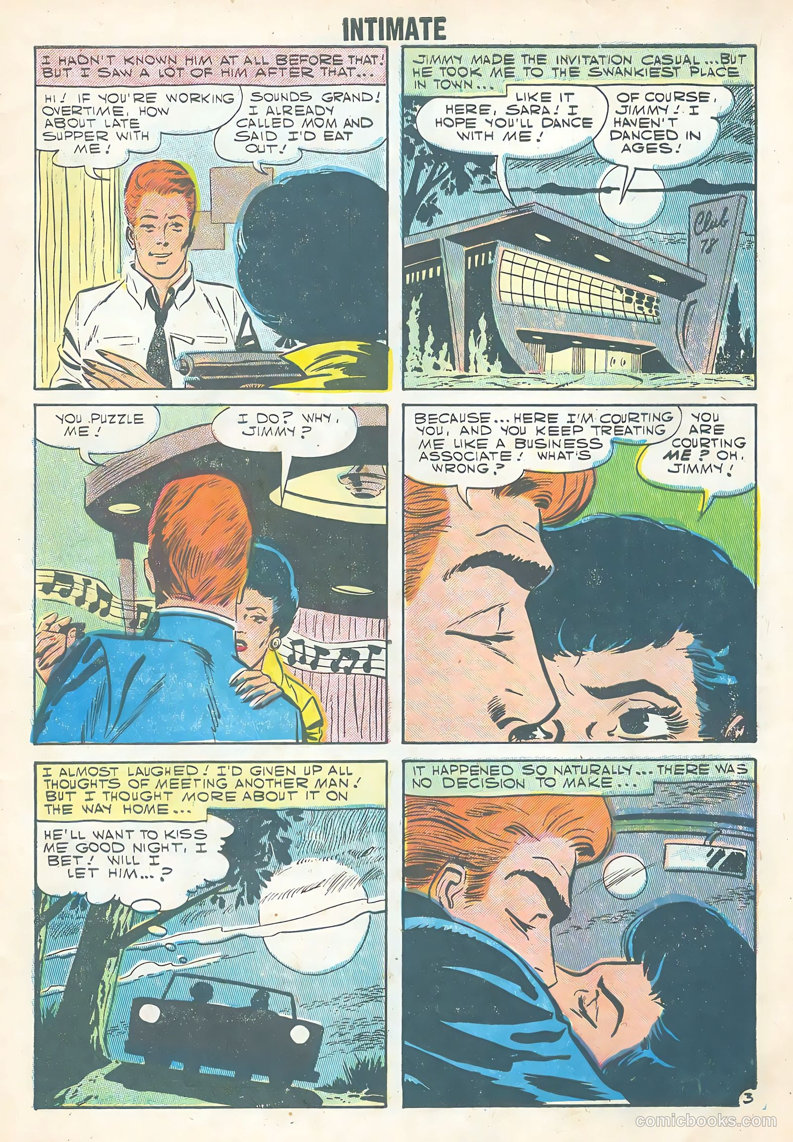 Intimate #1 (1957) — page 5 of 36