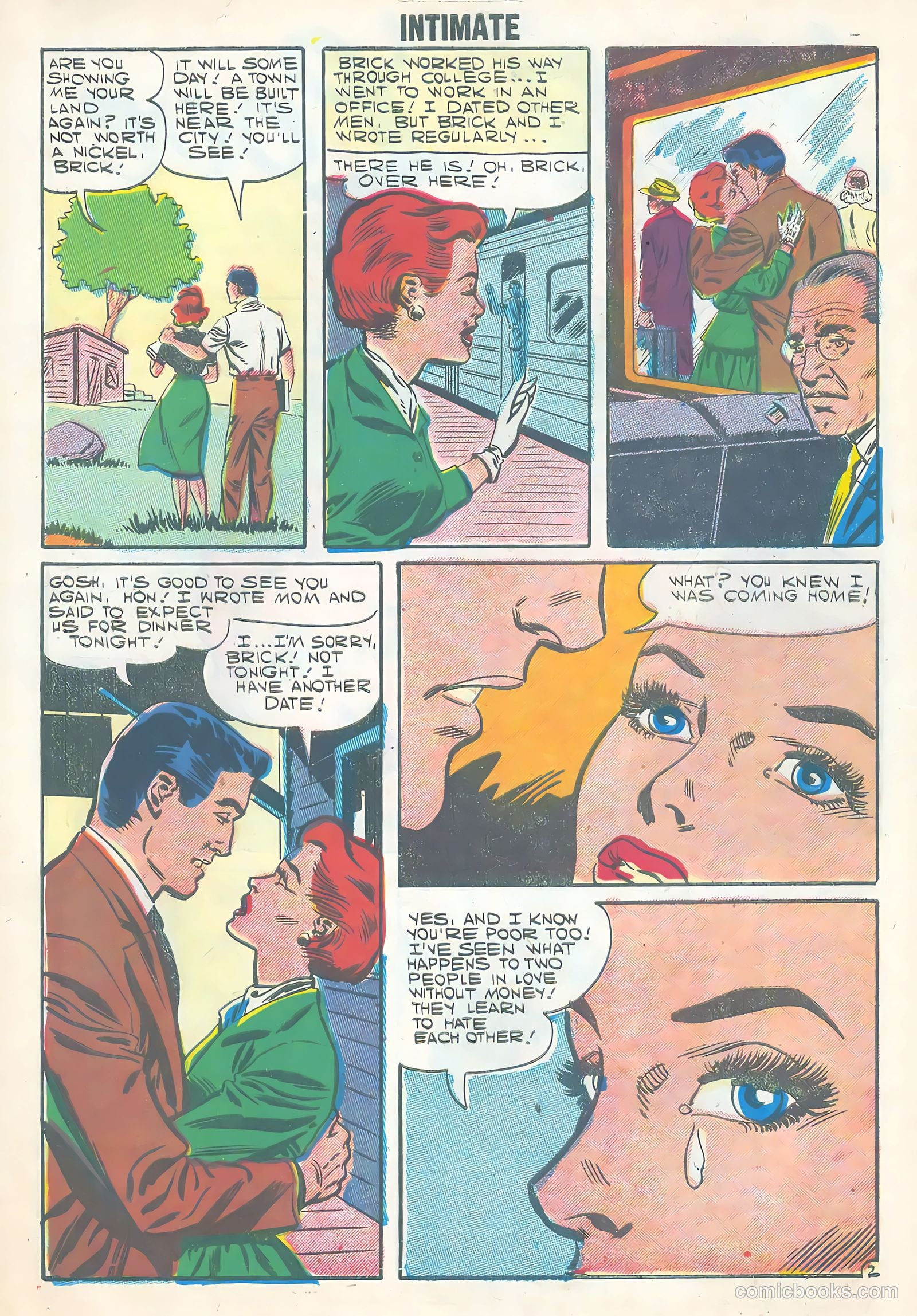 Intimate #1 (1957) — page 10 of 36