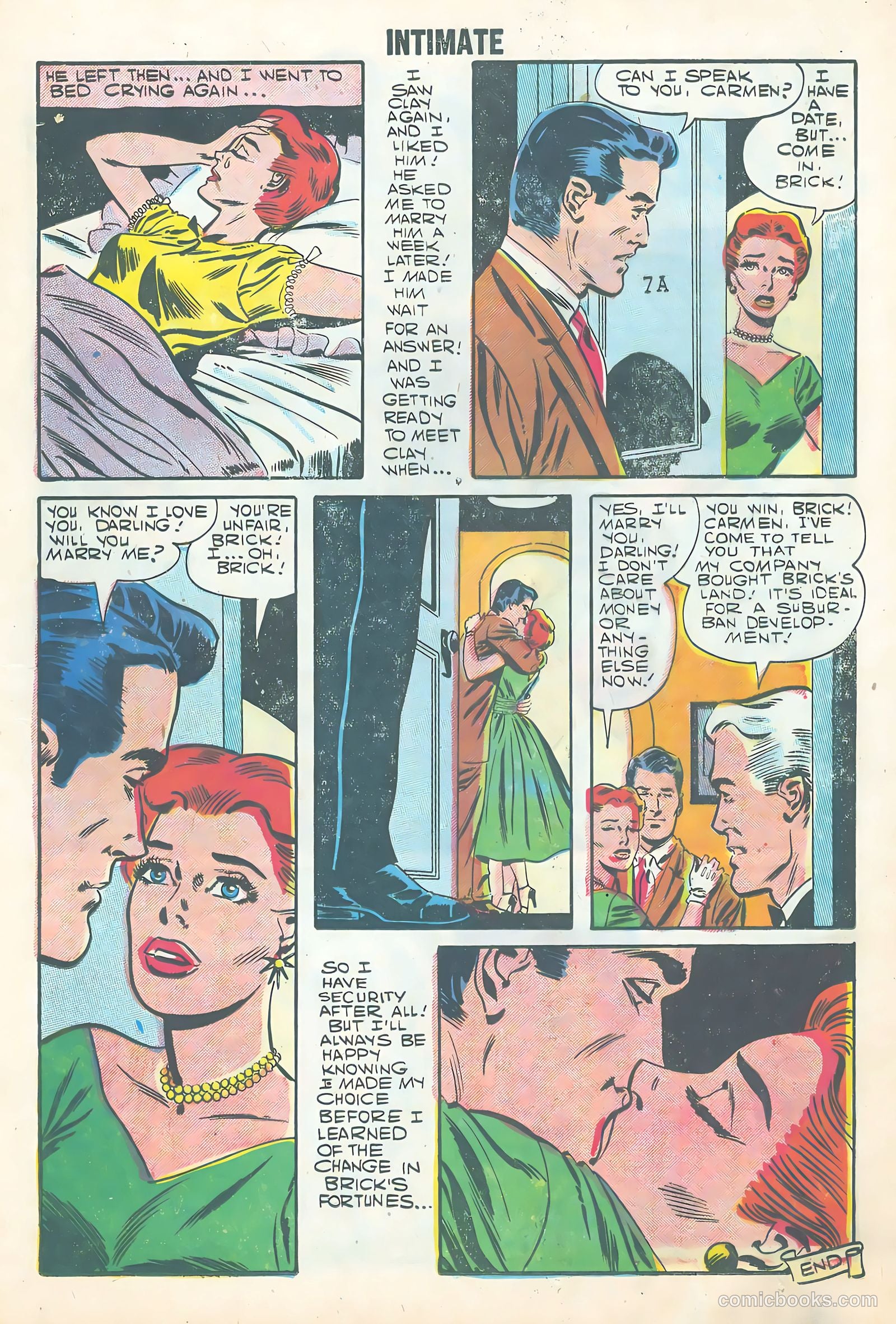 Intimate #1 (1957) — page 13 of 36