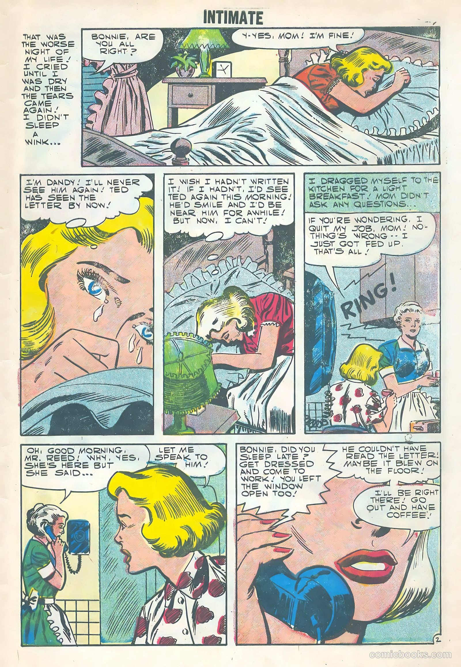 Intimate #1 (1957) — page 29 of 36
