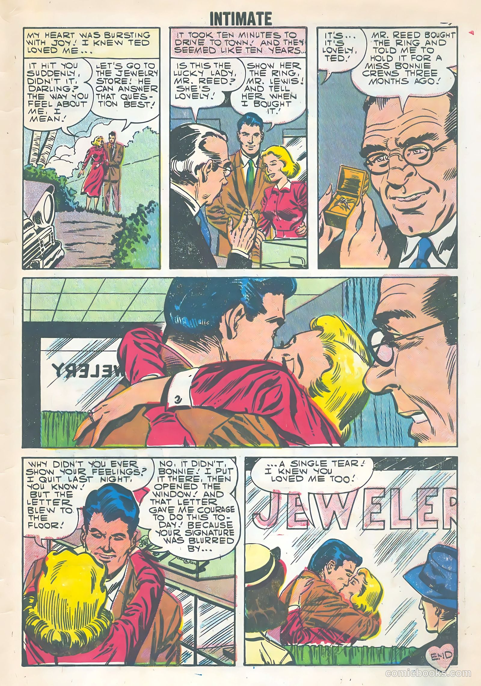 Intimate #1 (1957) — page 33 of 36