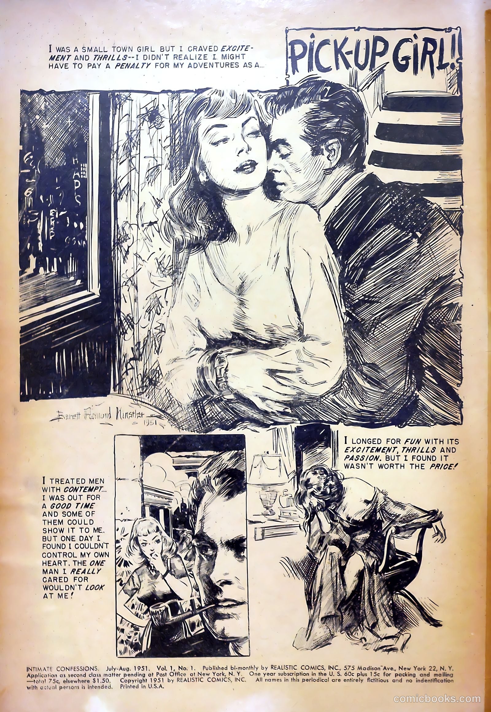 Intimate Confessions #1 (1951) — page 2 of 36
