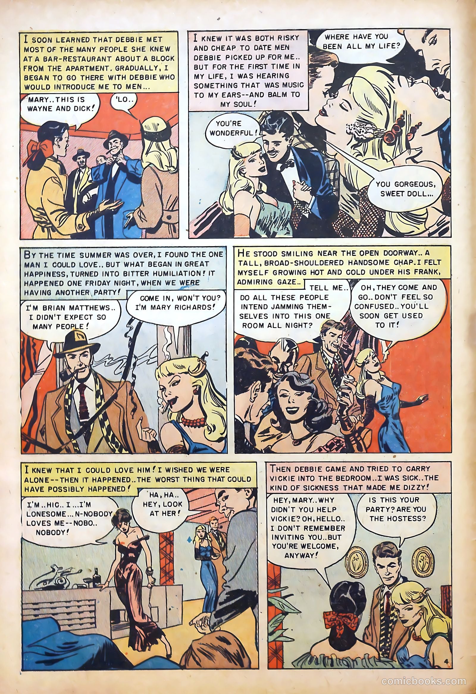 Intimate Confessions #1 (1951) — page 6 of 36