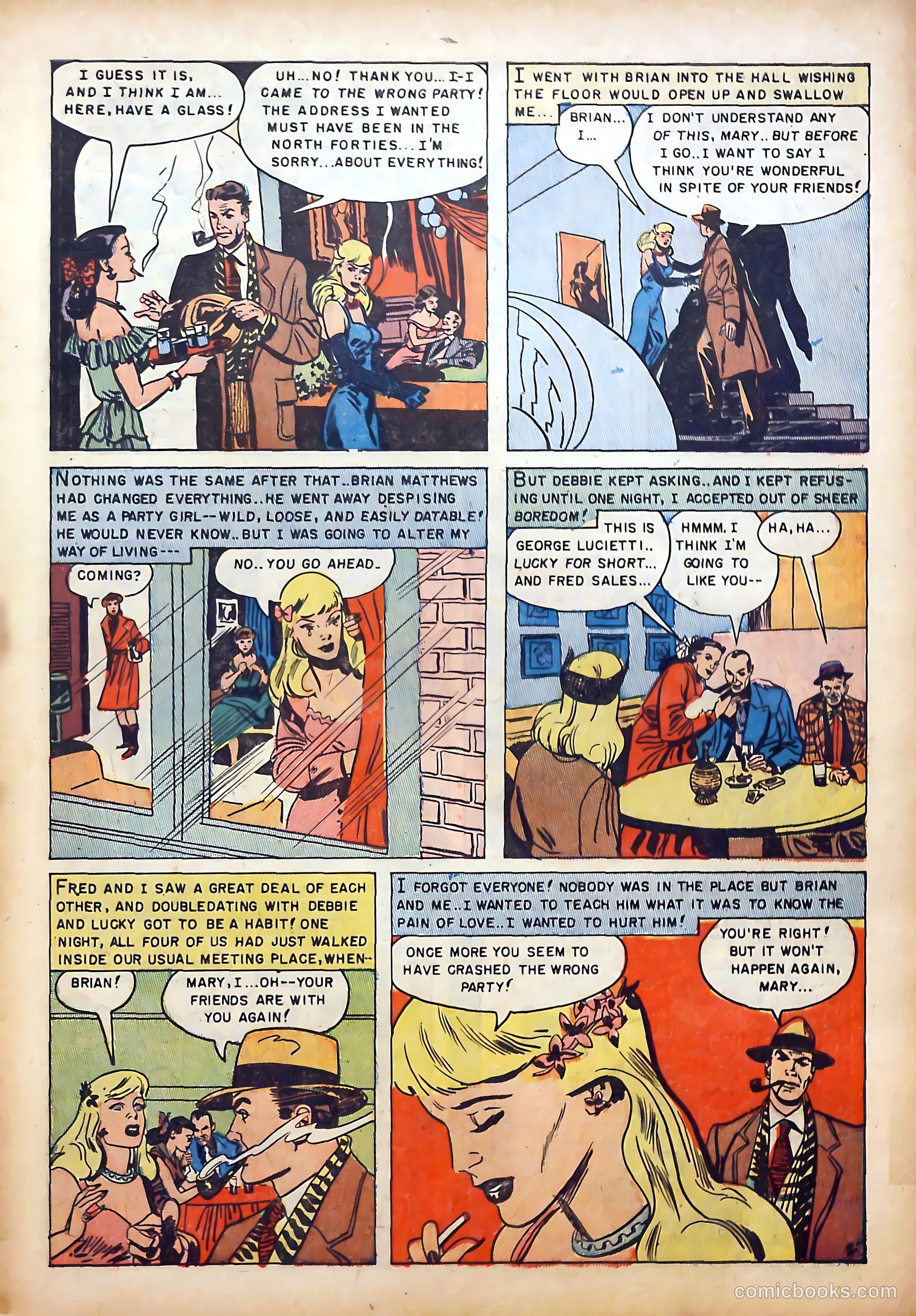 Intimate Confessions #1 (1951) — page 7 of 36