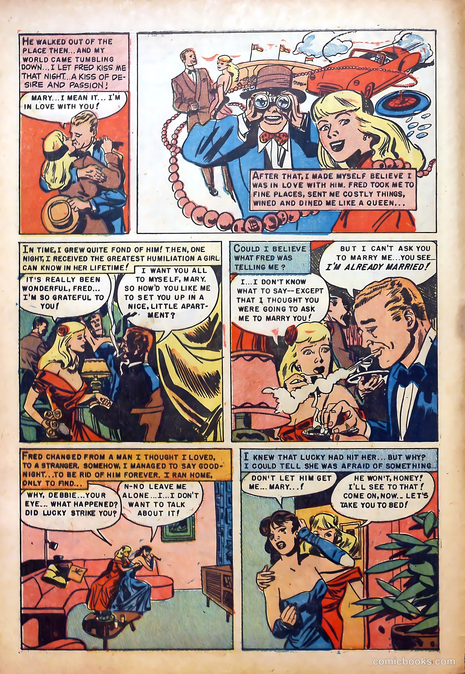 Intimate Confessions #1 (1951) — page 8 of 36