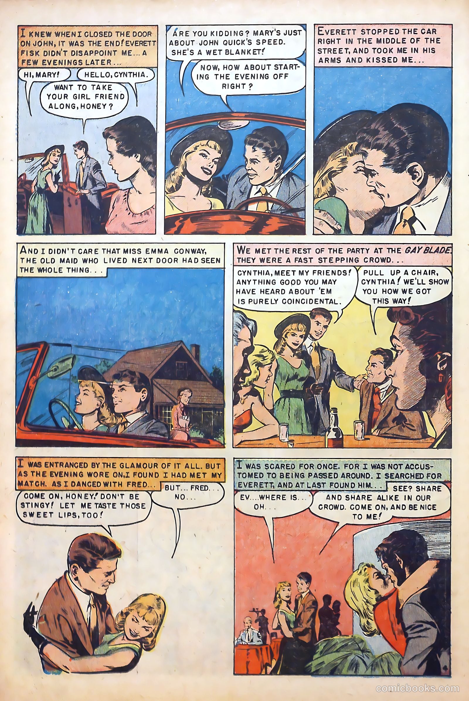Intimate Confessions #1 (1951) — page 14 of 36