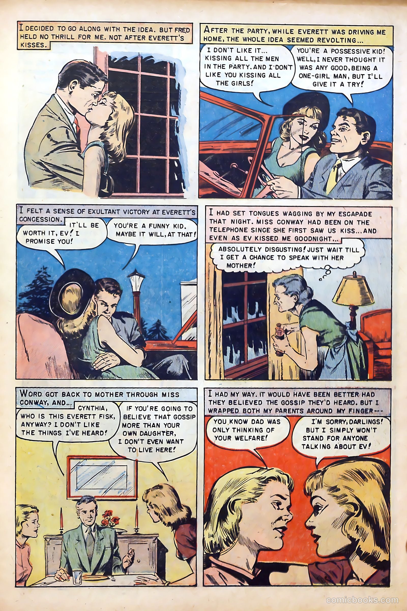 Intimate Confessions #1 (1951) — page 15 of 36
