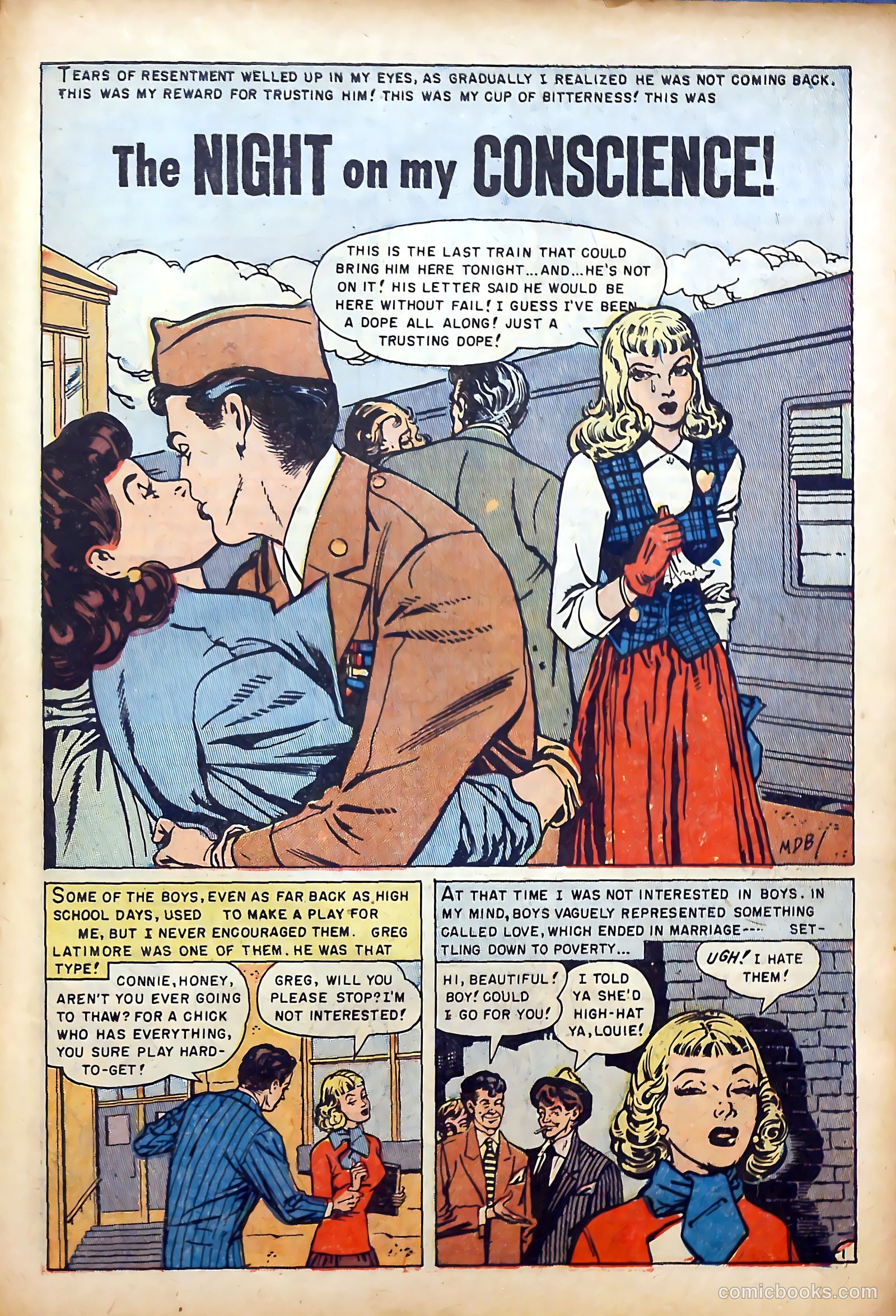 Intimate Confessions #1 (1951) — page 27 of 36