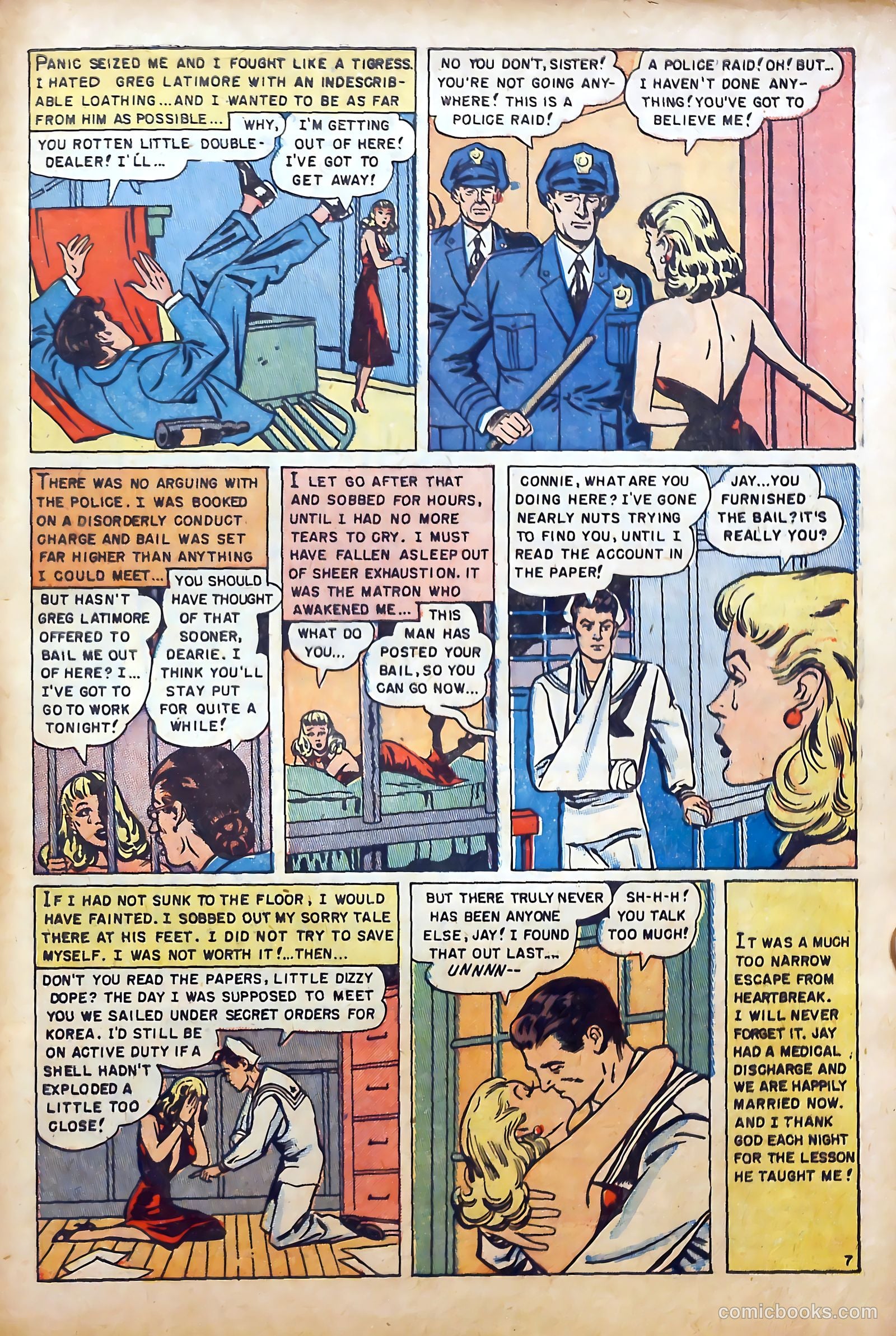 Intimate Confessions #1 (1951) — page 33 of 36