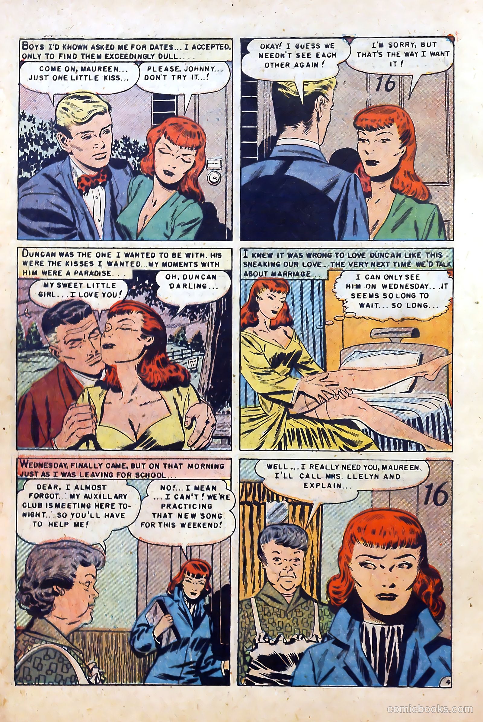 Intimate Confessions #2 (1951) — page 6 of 36