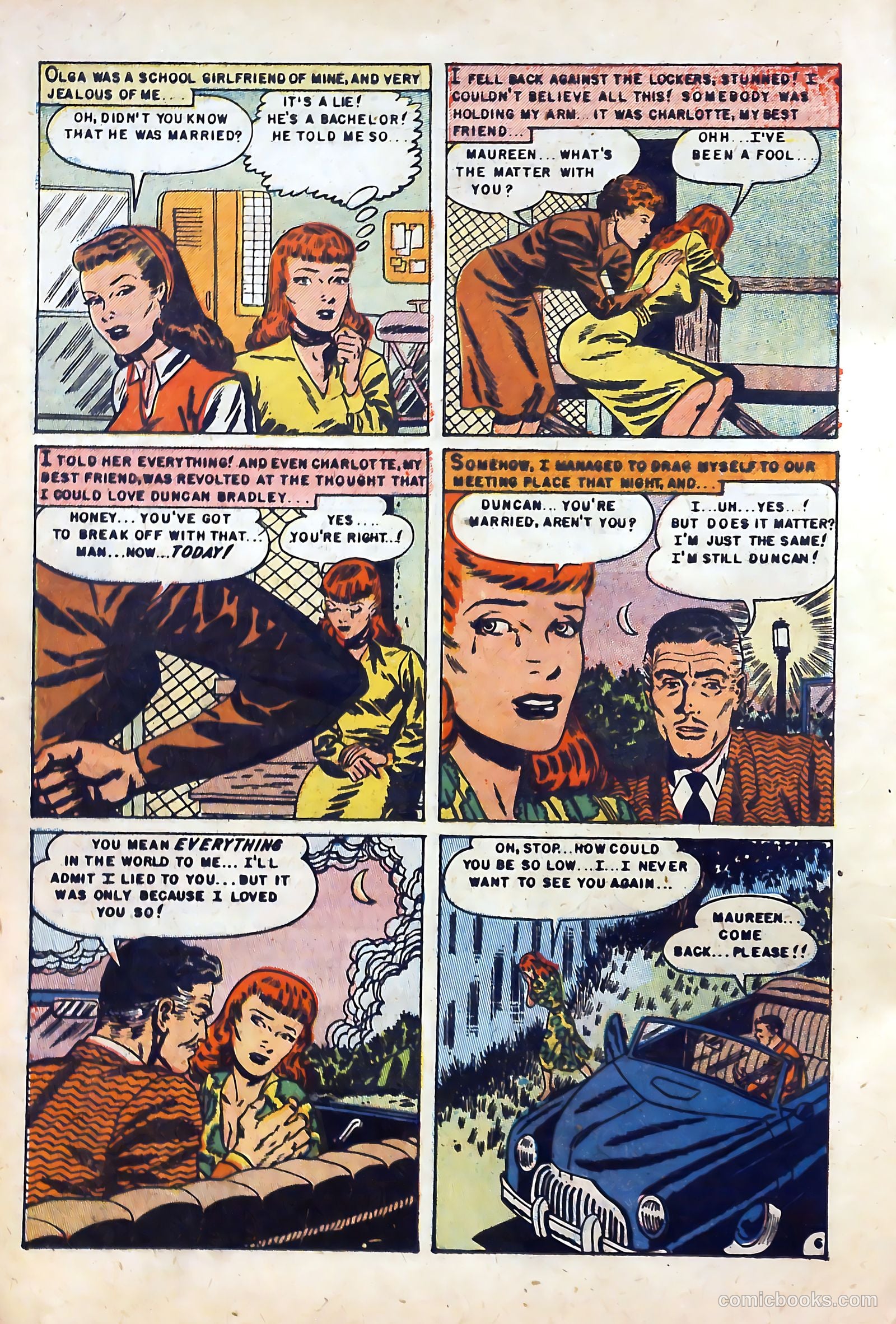 Intimate Confessions #2 (1951) — page 8 of 36