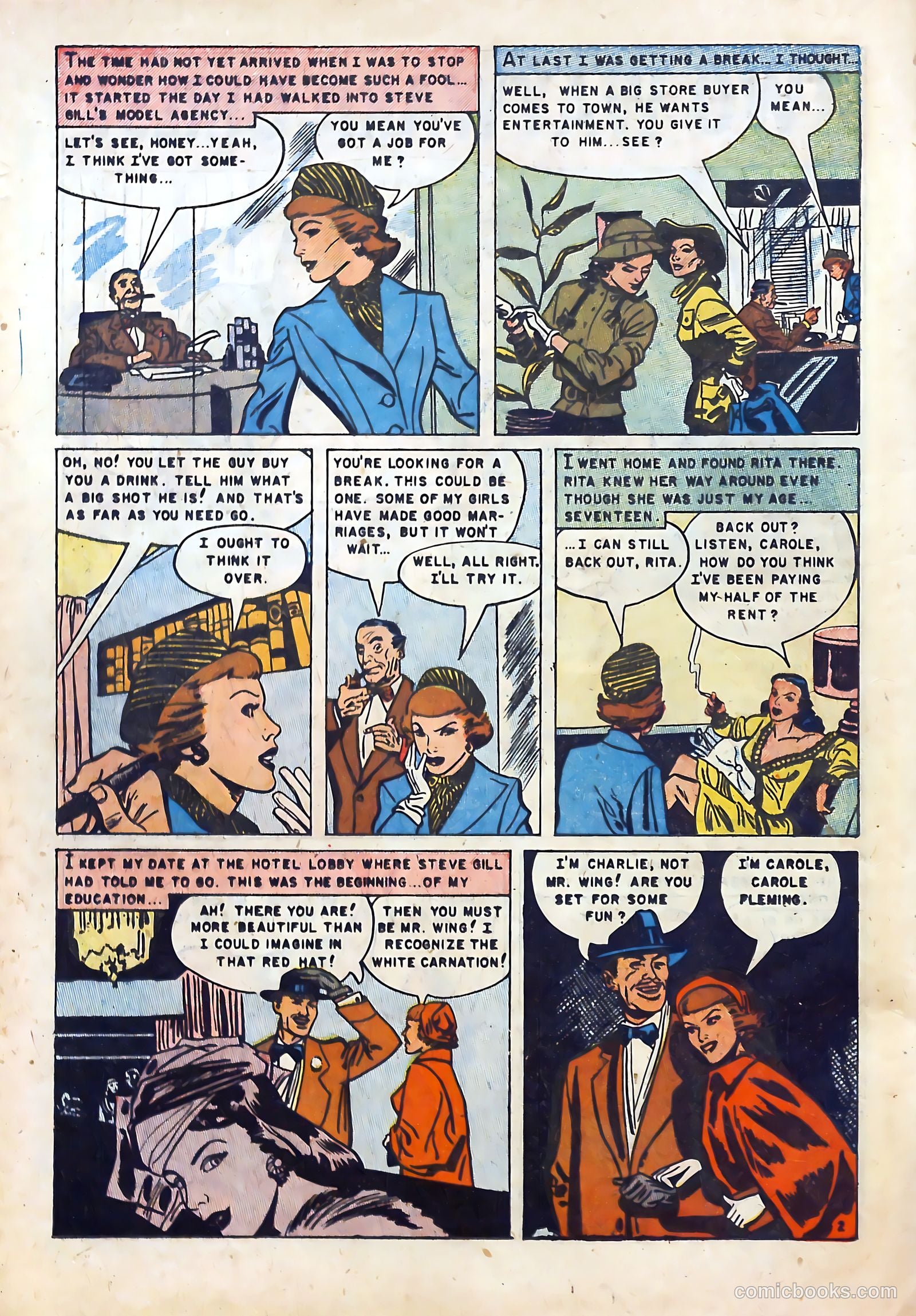 Intimate Confessions #2 (1951) — page 20 of 36