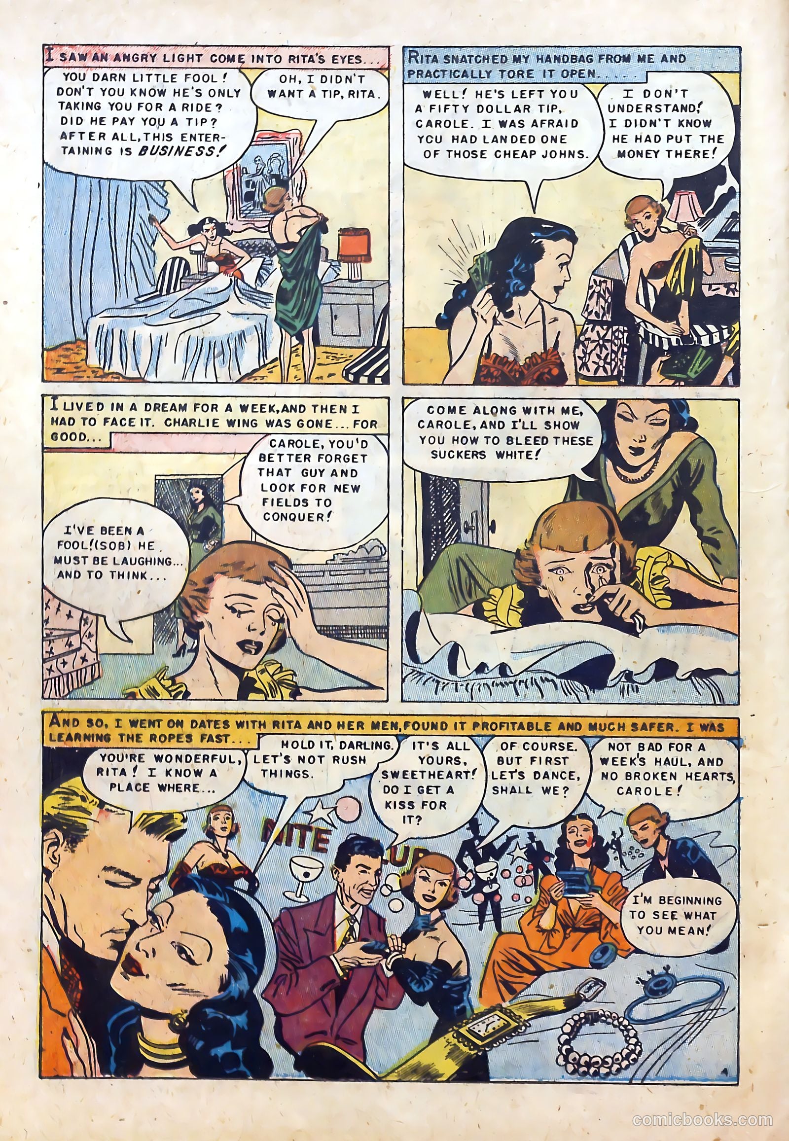 Intimate Confessions #2 (1951) — page 22 of 36