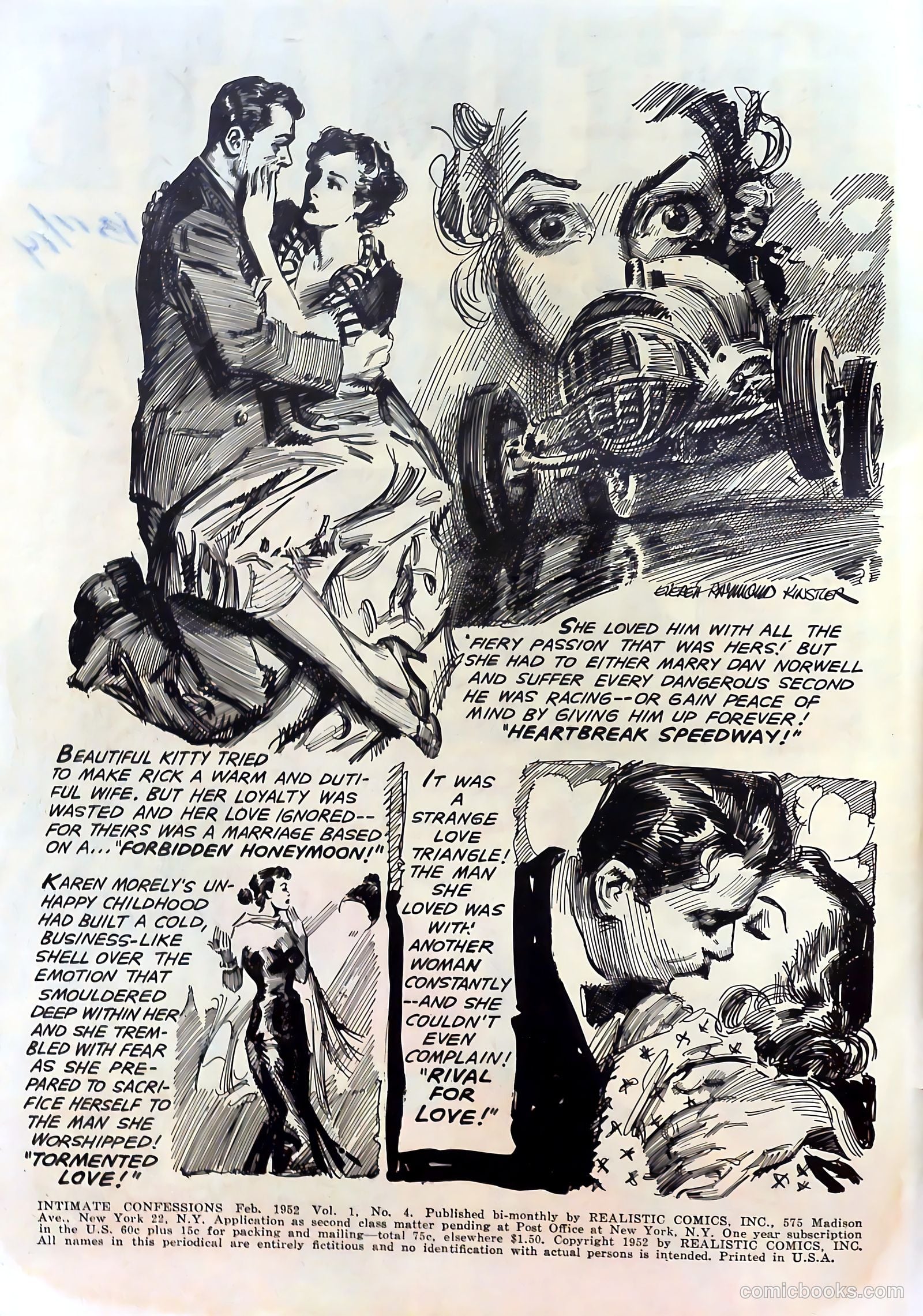 Intimate Confessions #4 (1952) — page 2 of 36