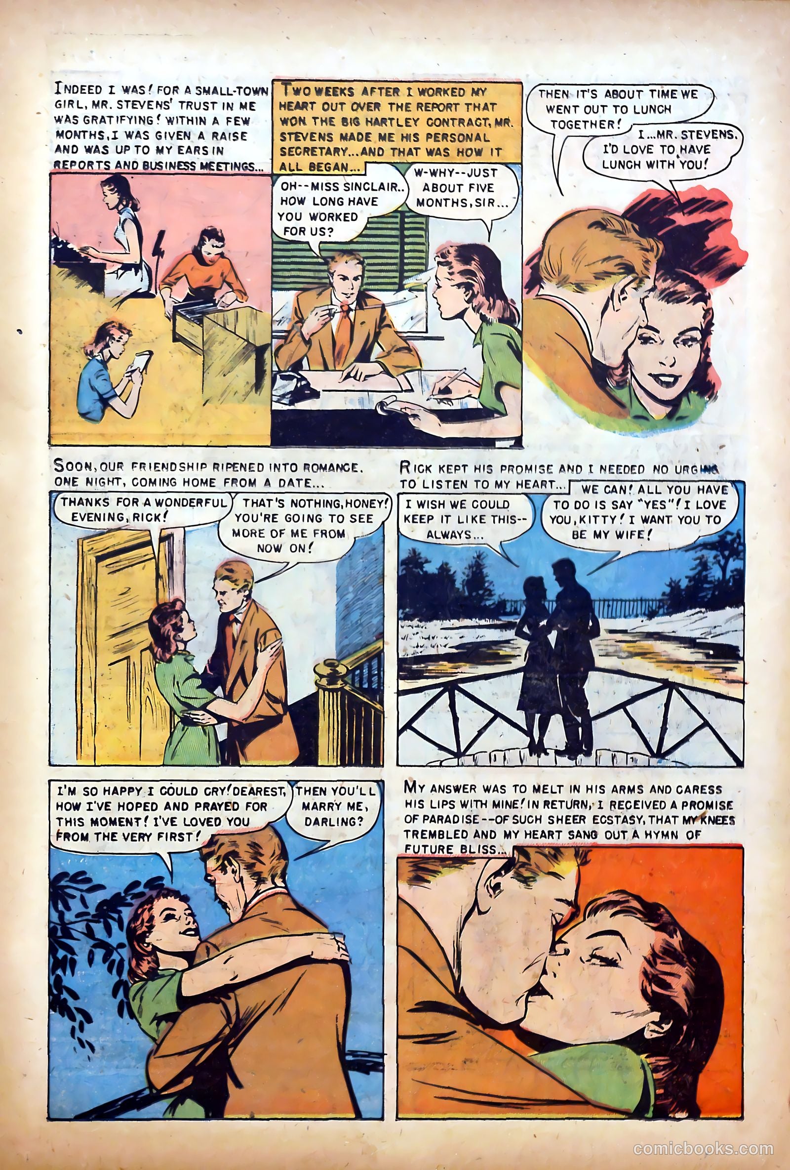 Intimate Confessions #4 (1952) — page 11 of 36
