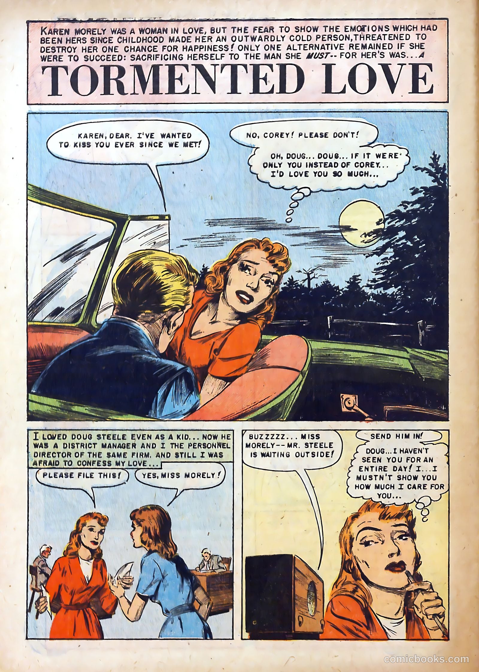 Intimate Confessions #4 (1952) — page 28 of 36