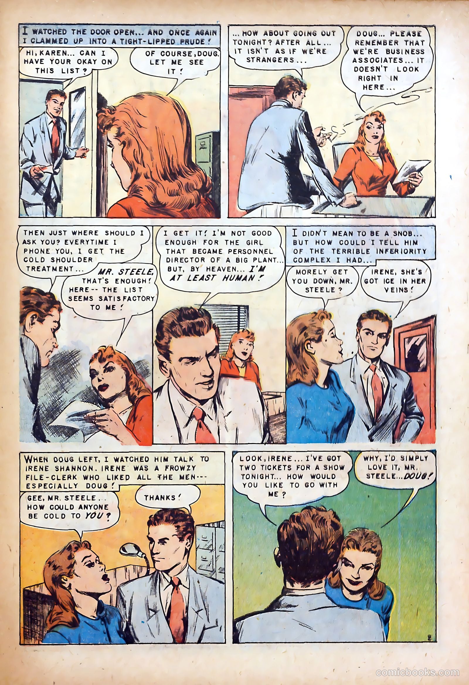 Intimate Confessions #4 (1952) — page 29 of 36