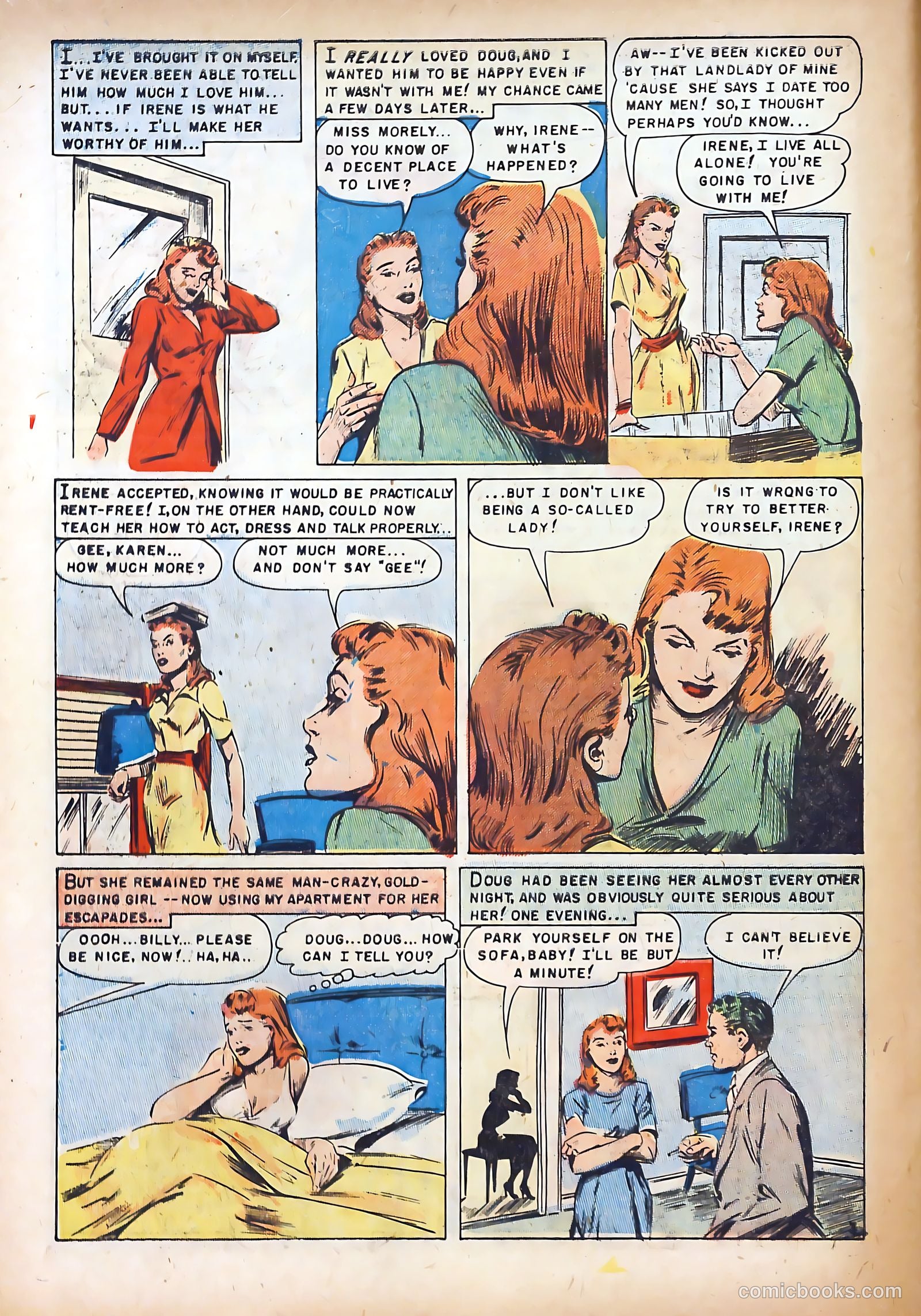 Intimate Confessions #4 (1952) — page 30 of 36