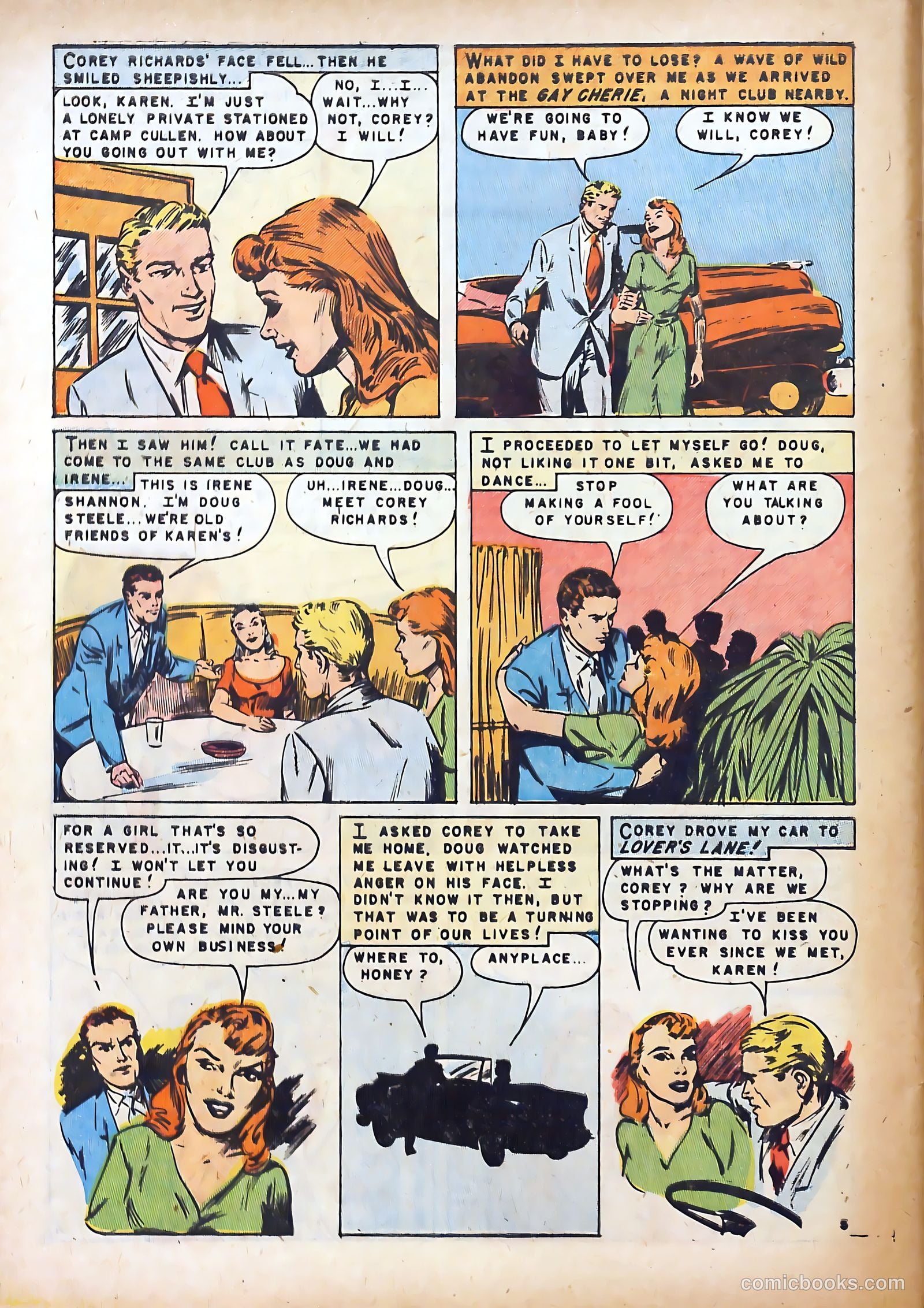Intimate Confessions #4 (1952) — page 32 of 36