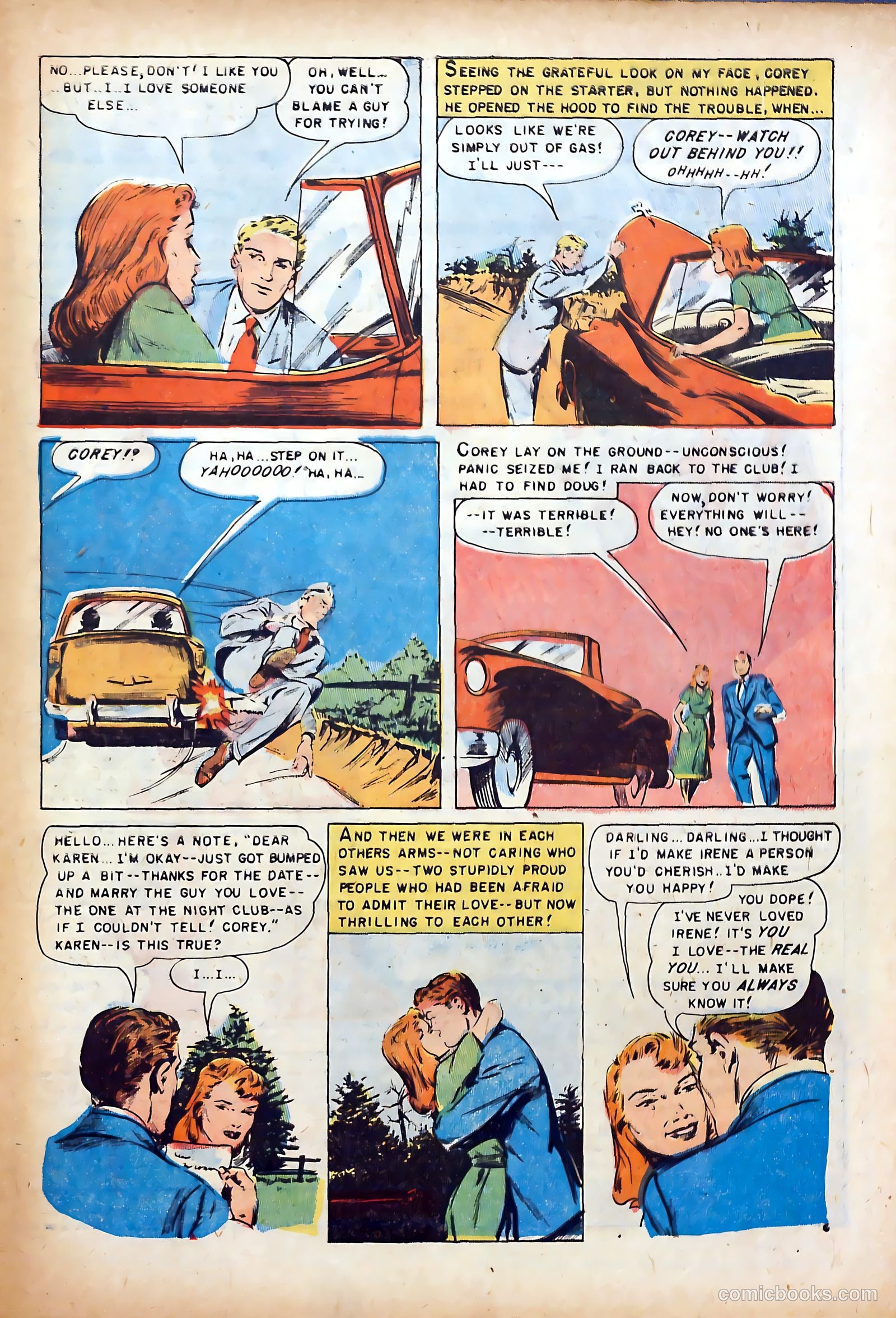 Intimate Confessions #4 (1952) — page 33 of 36
