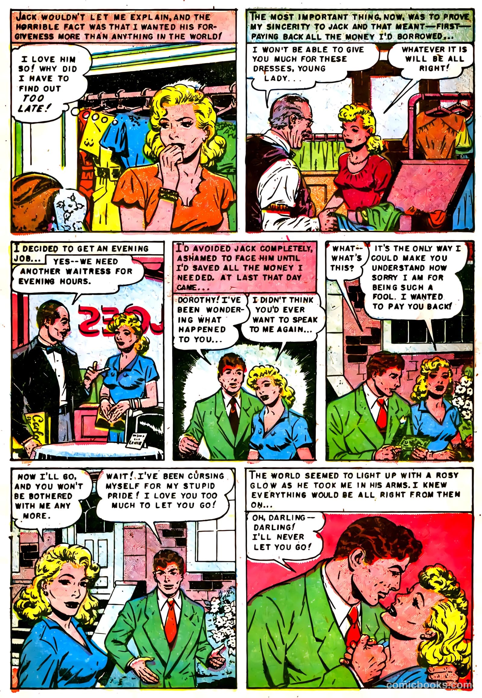 Intimate Confessions #5 (1952) — page 18 of 40
