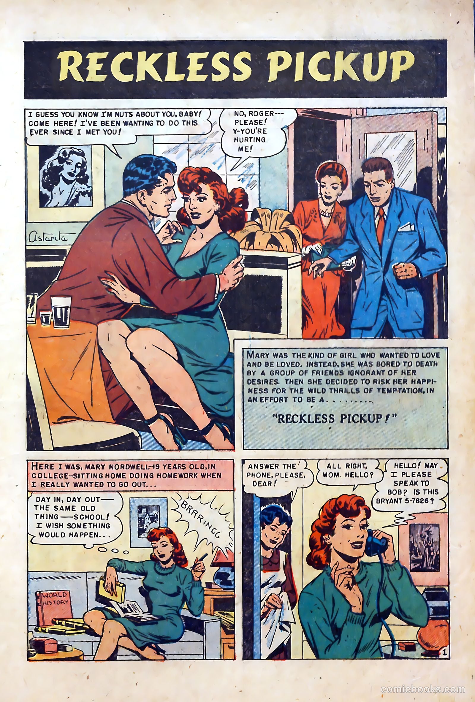 Intimate Confessions #6 (1952) — page 3 of 36