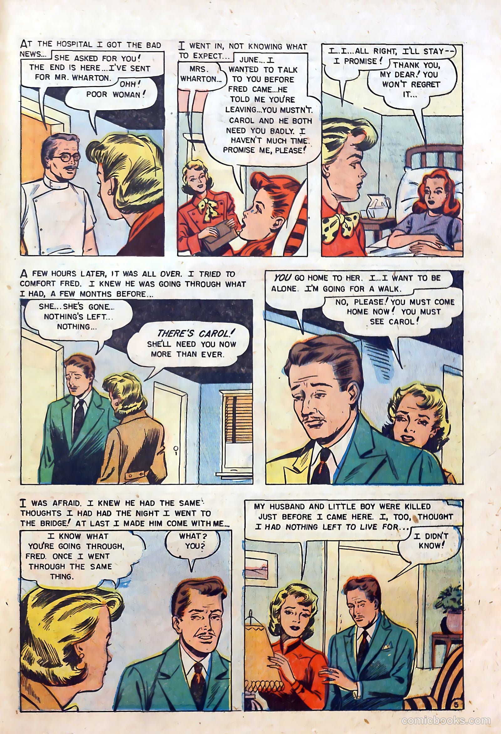 Intimate Confessions #6 (1952) — page 23 of 36