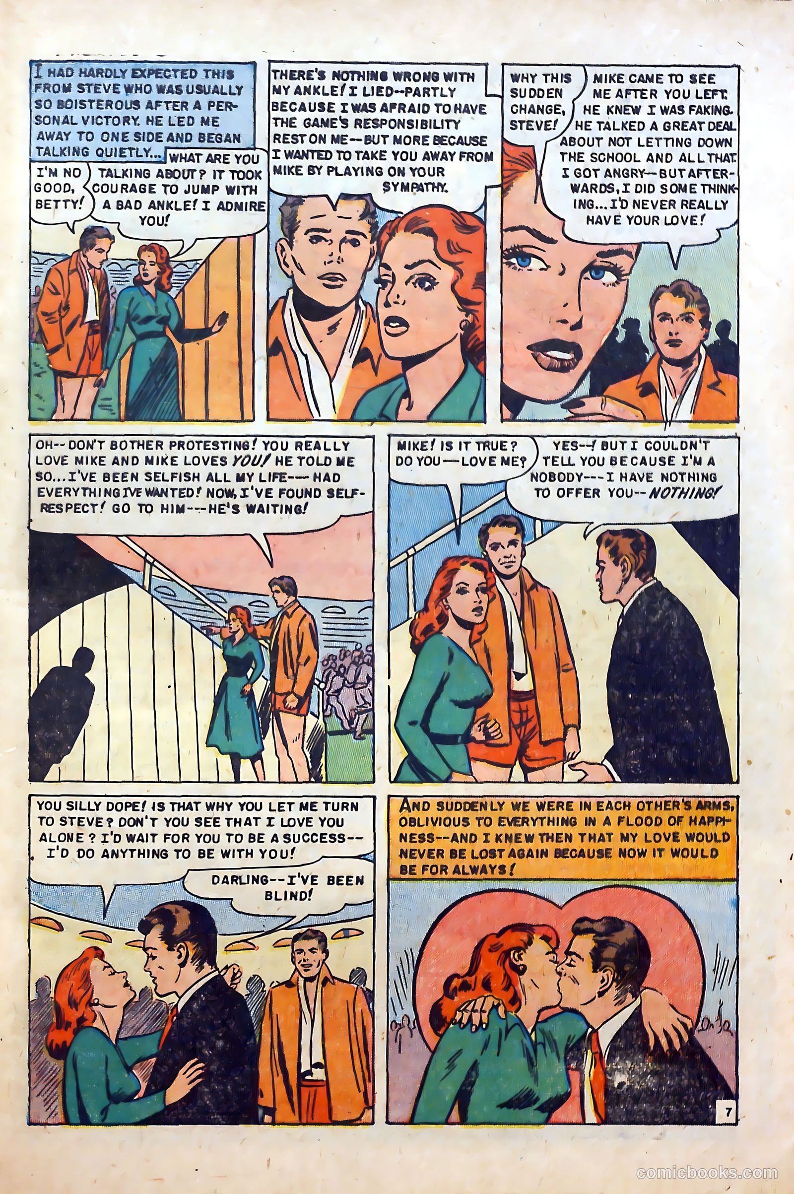 Intimate Confessions #6 (1952) — page 33 of 36