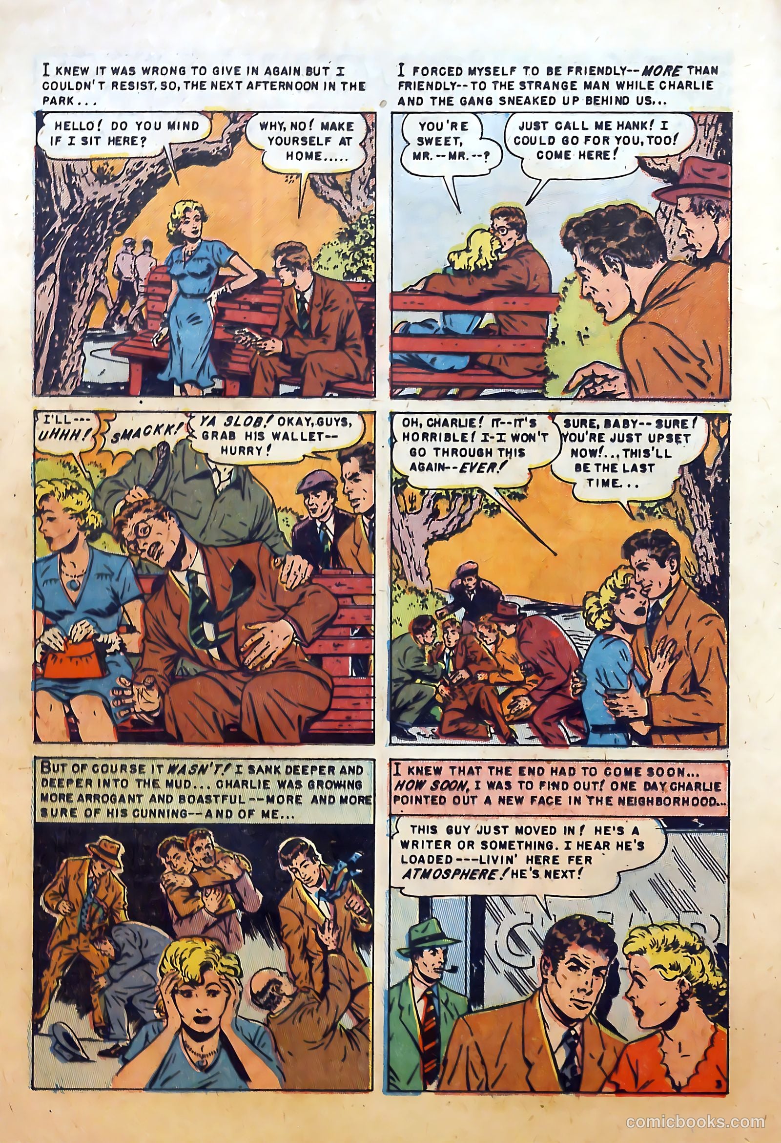 Intimate Confessions #7 (1952) — page 12 of 36