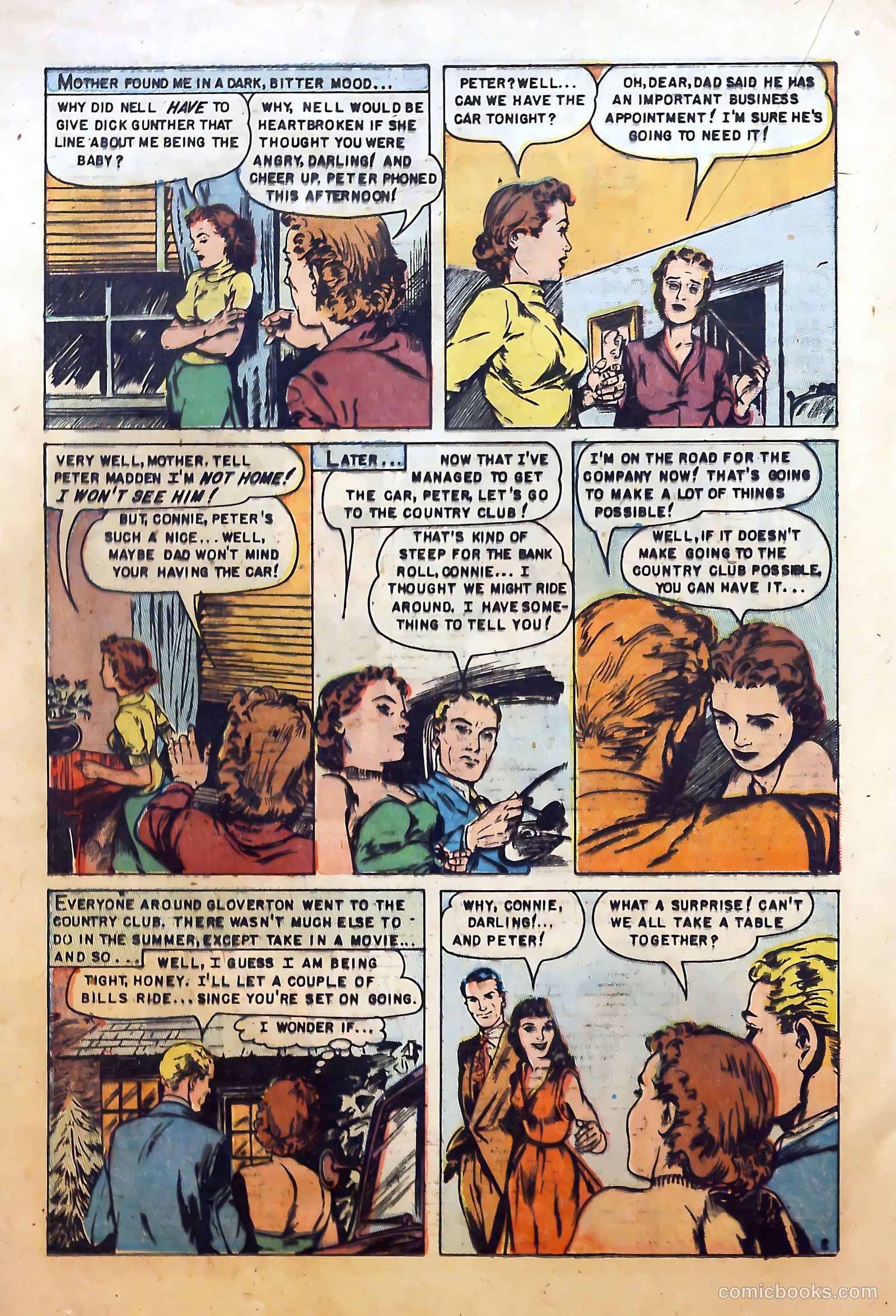 Intimate Confessions #7 (1952) — page 20 of 36