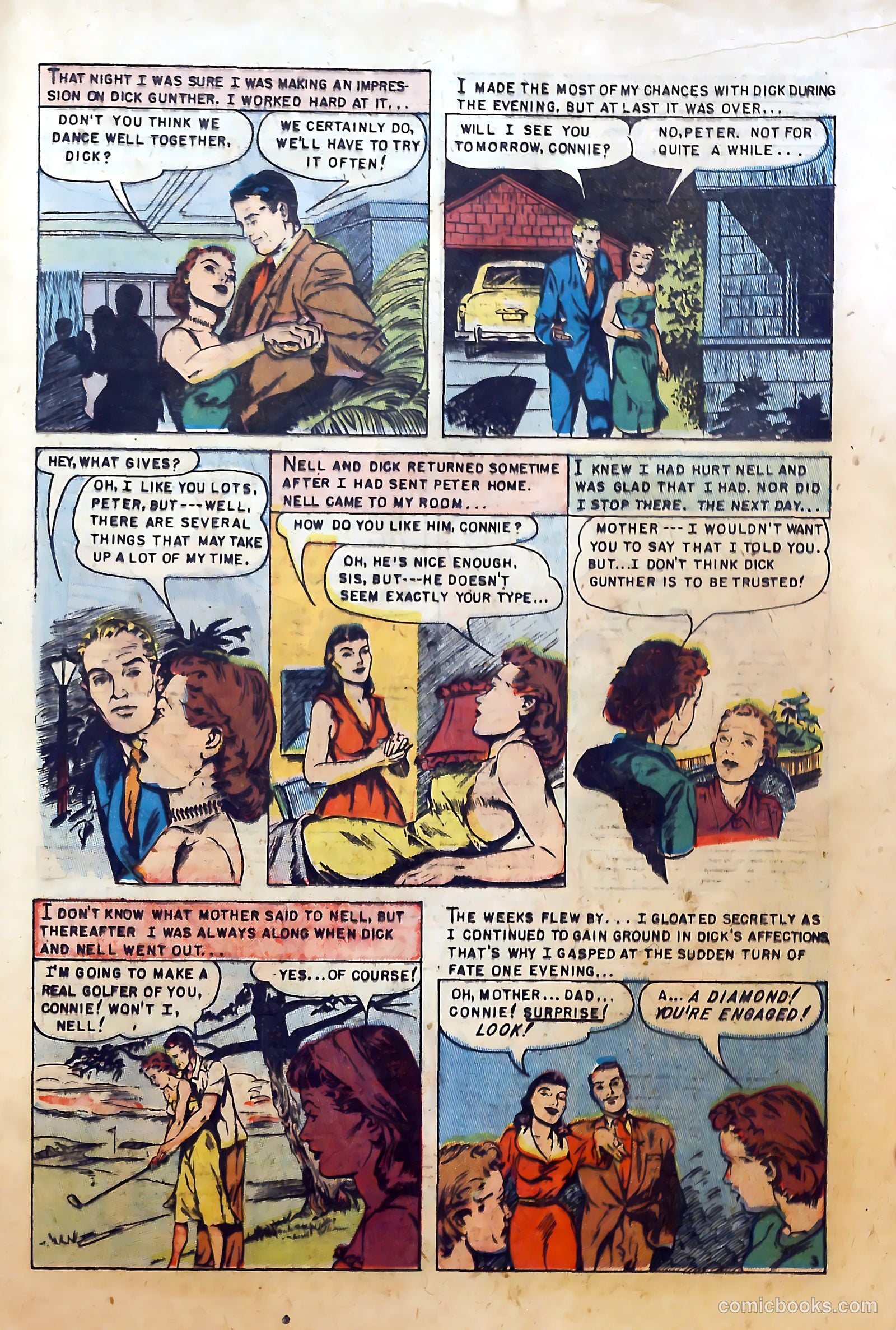 Intimate Confessions #7 (1952) — page 21 of 36