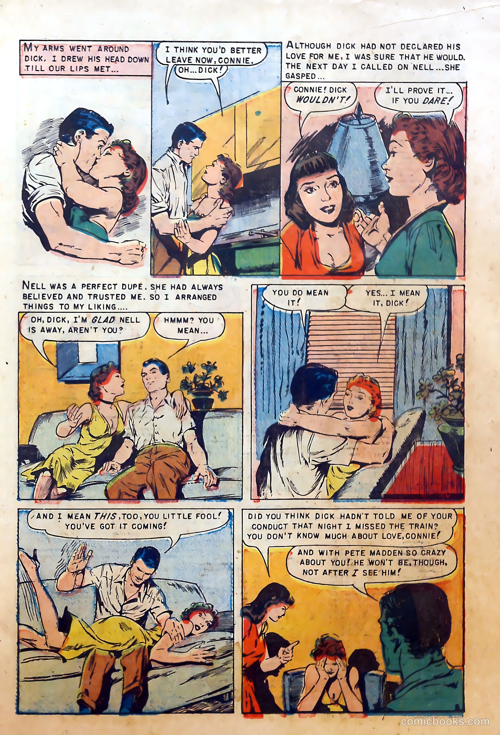 Intimate Confessions #7 (1952) — page 23 of 36