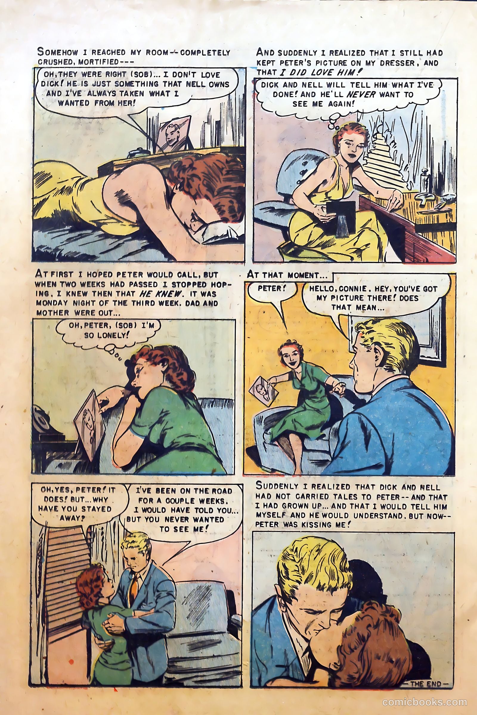 Intimate Confessions #7 (1952) — page 24 of 36