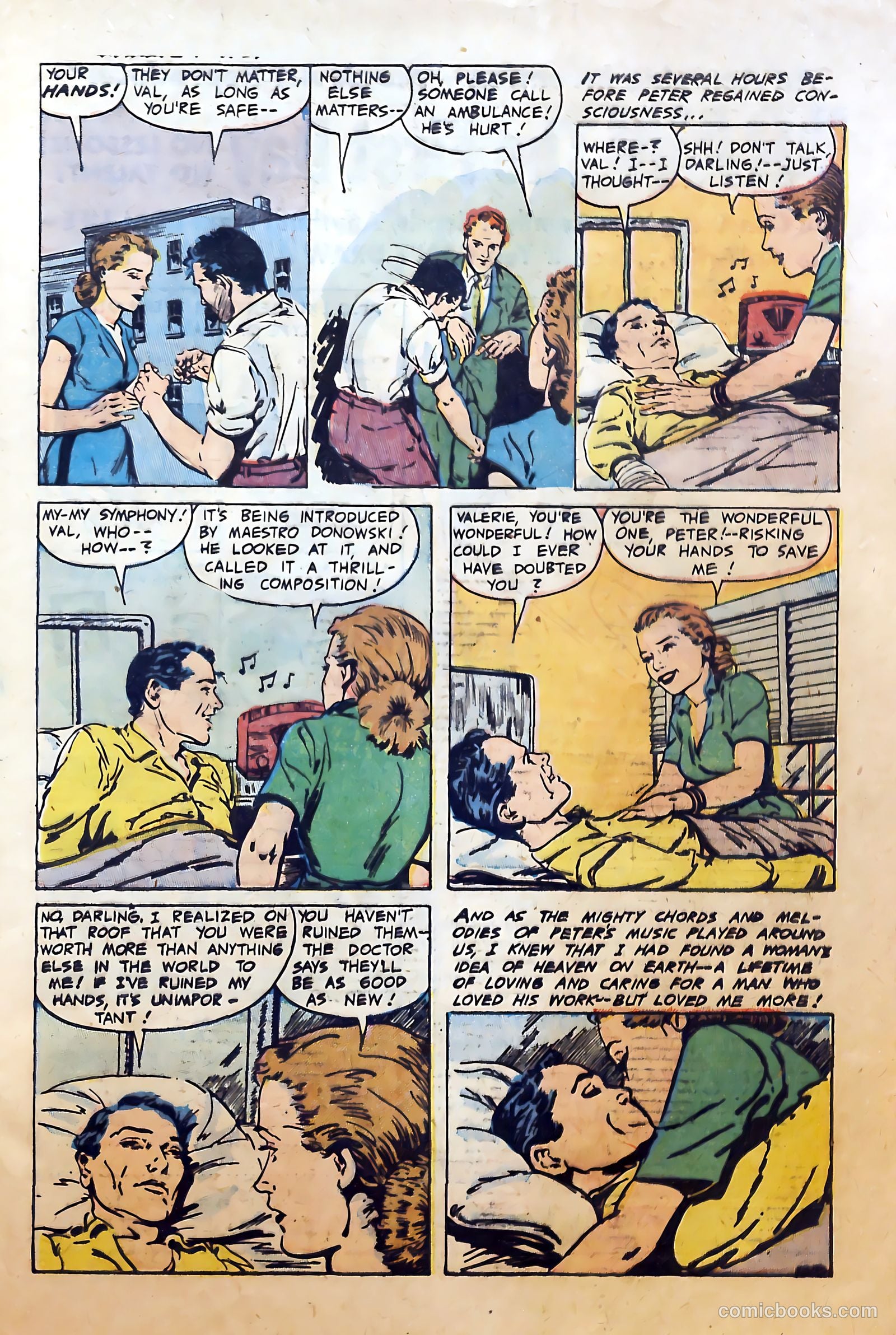 Intimate Confessions #7 (1952) — page 33 of 36