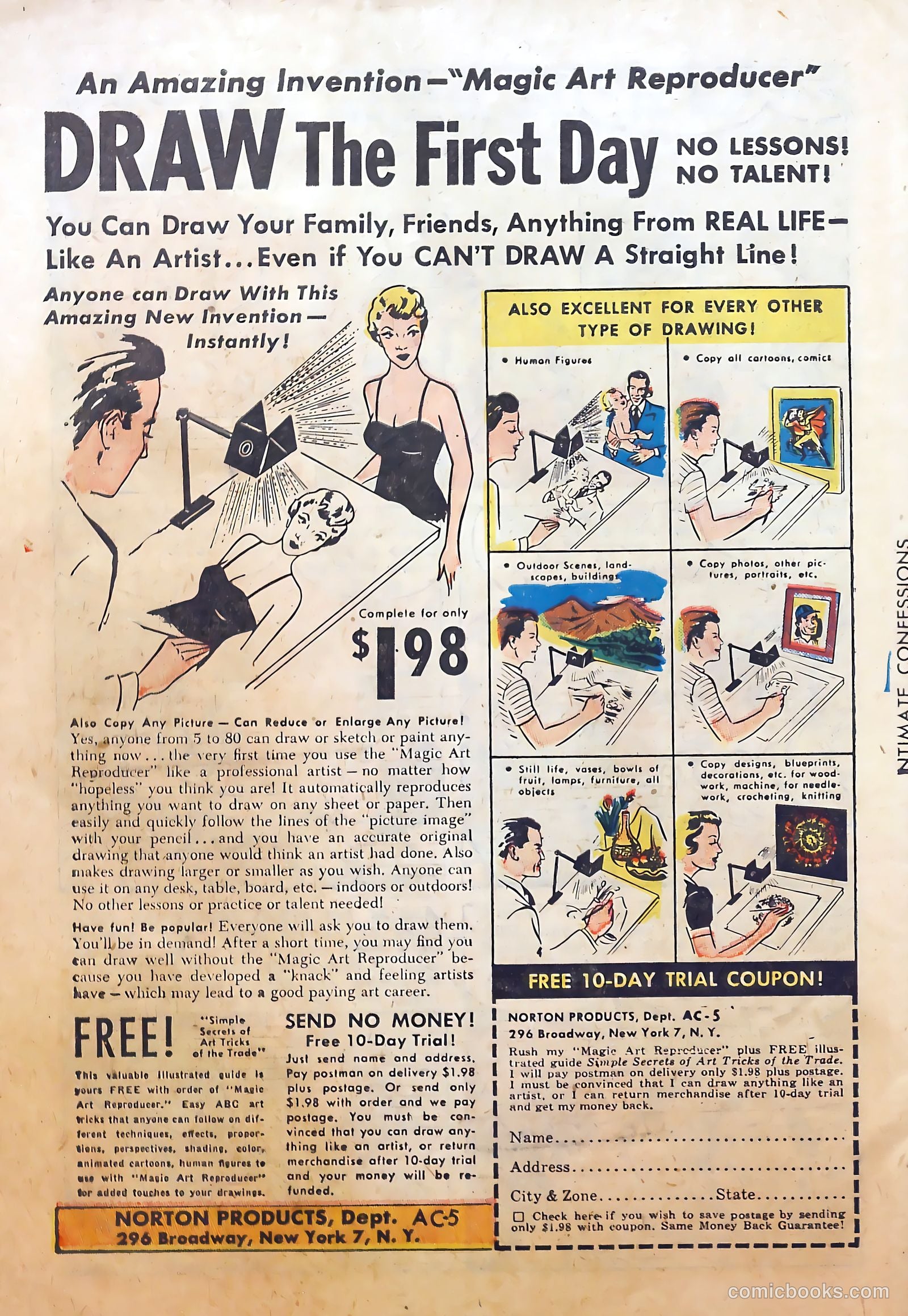 Intimate Confessions #7 (1952) — page 34 of 36