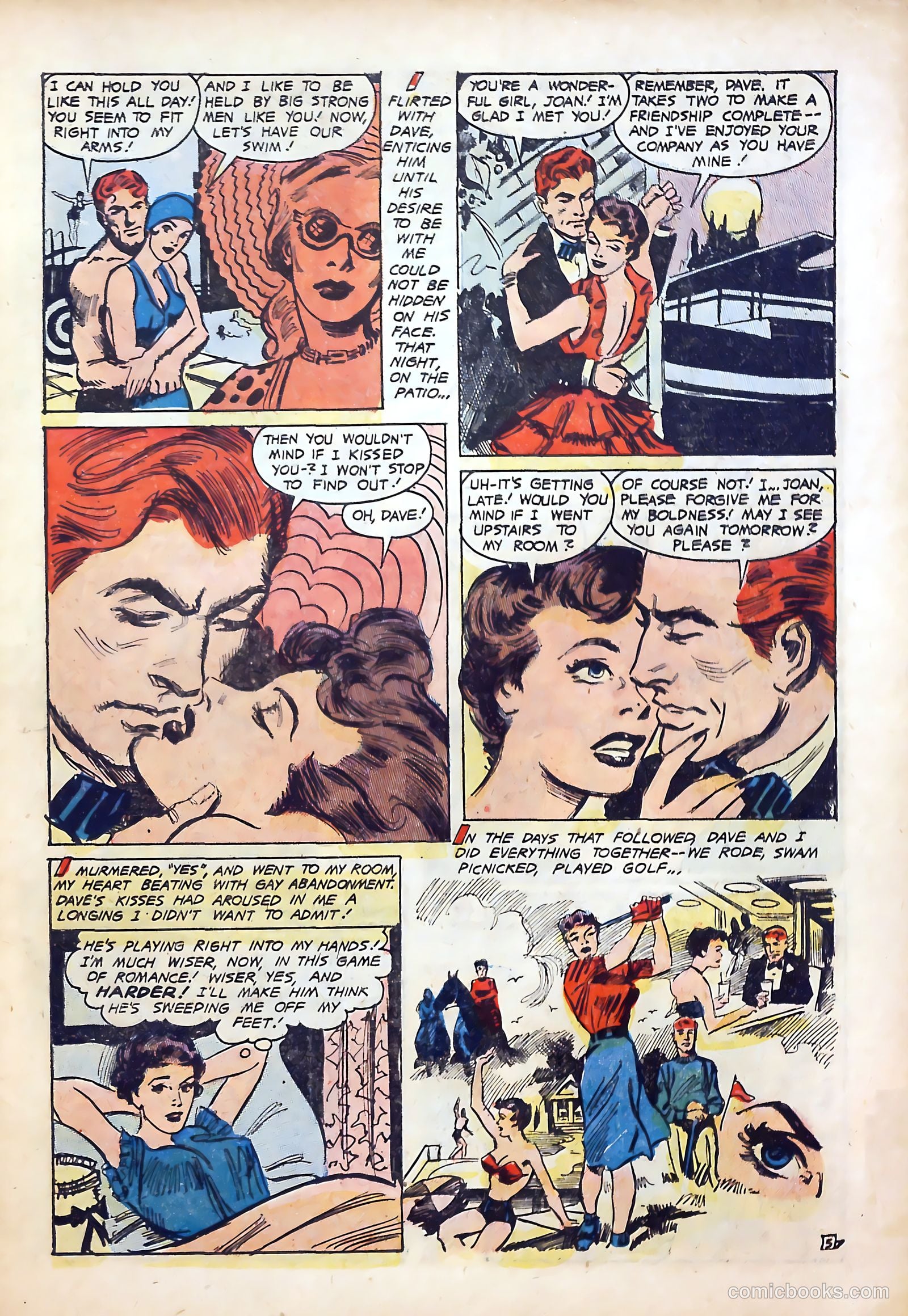 Intimate Confessions #8 (1953) — page 7 of 36