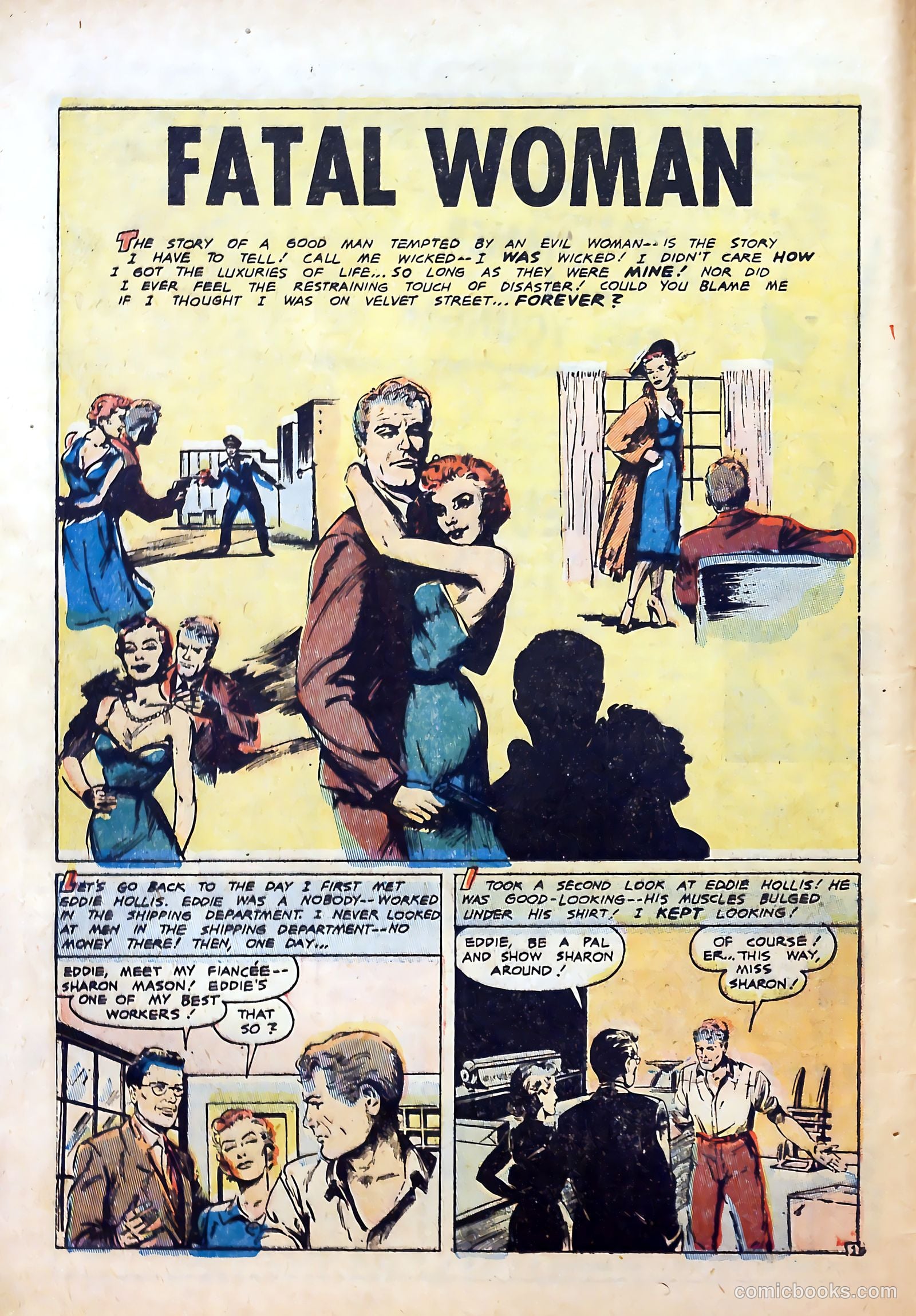 Intimate Confessions #8 (1953) — page 12 of 36