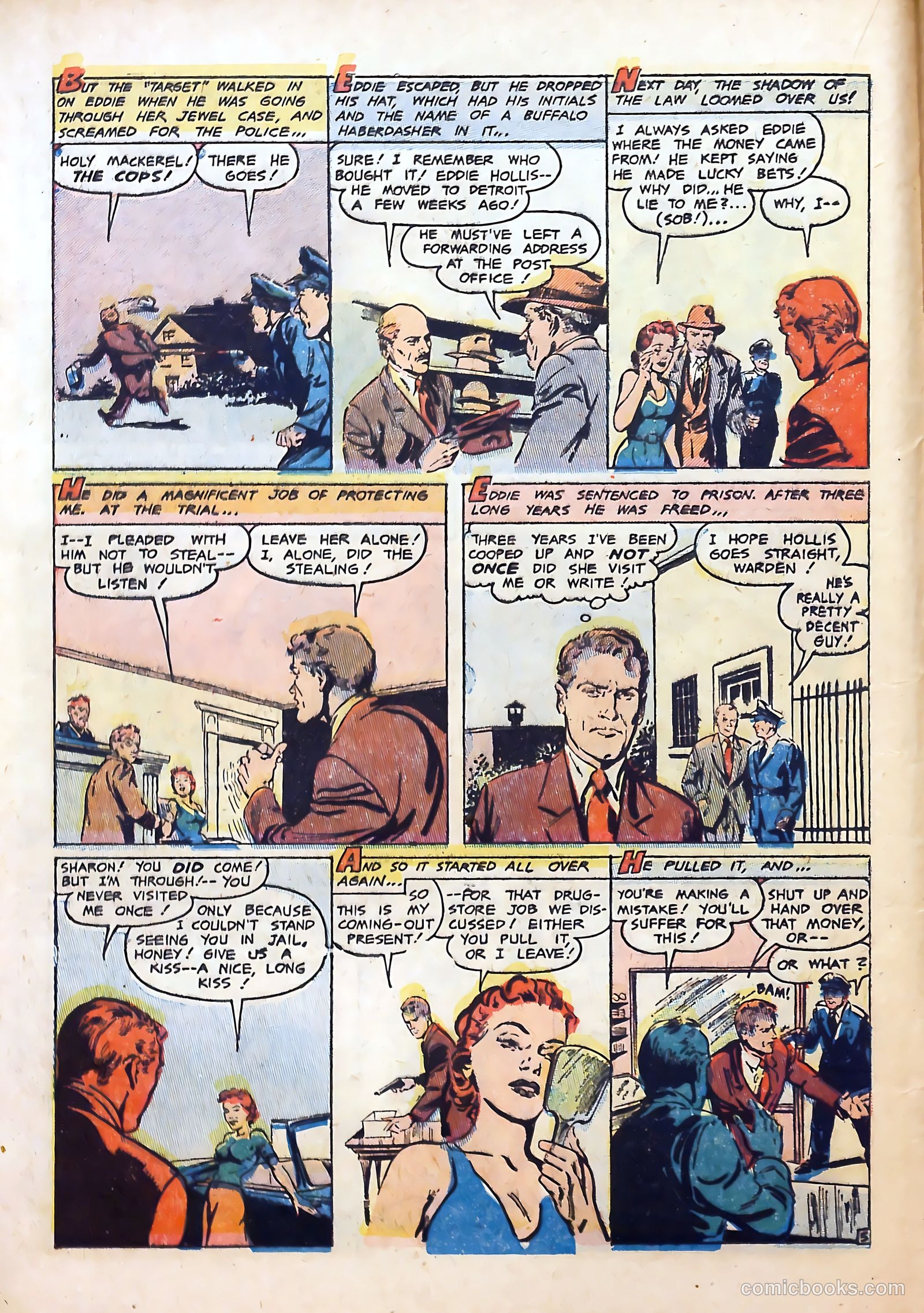 Intimate Confessions #8 (1953) — page 16 of 36