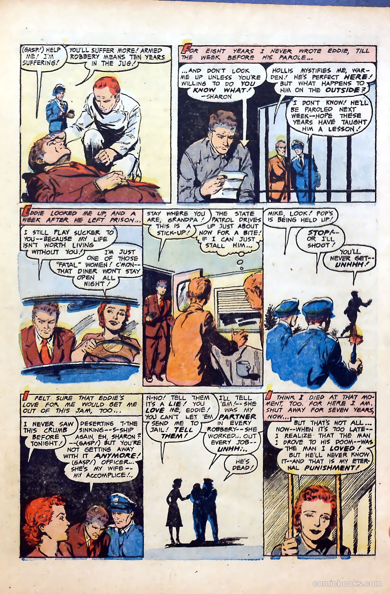 Intimate Confessions #8 (1953) — page 17 of 36