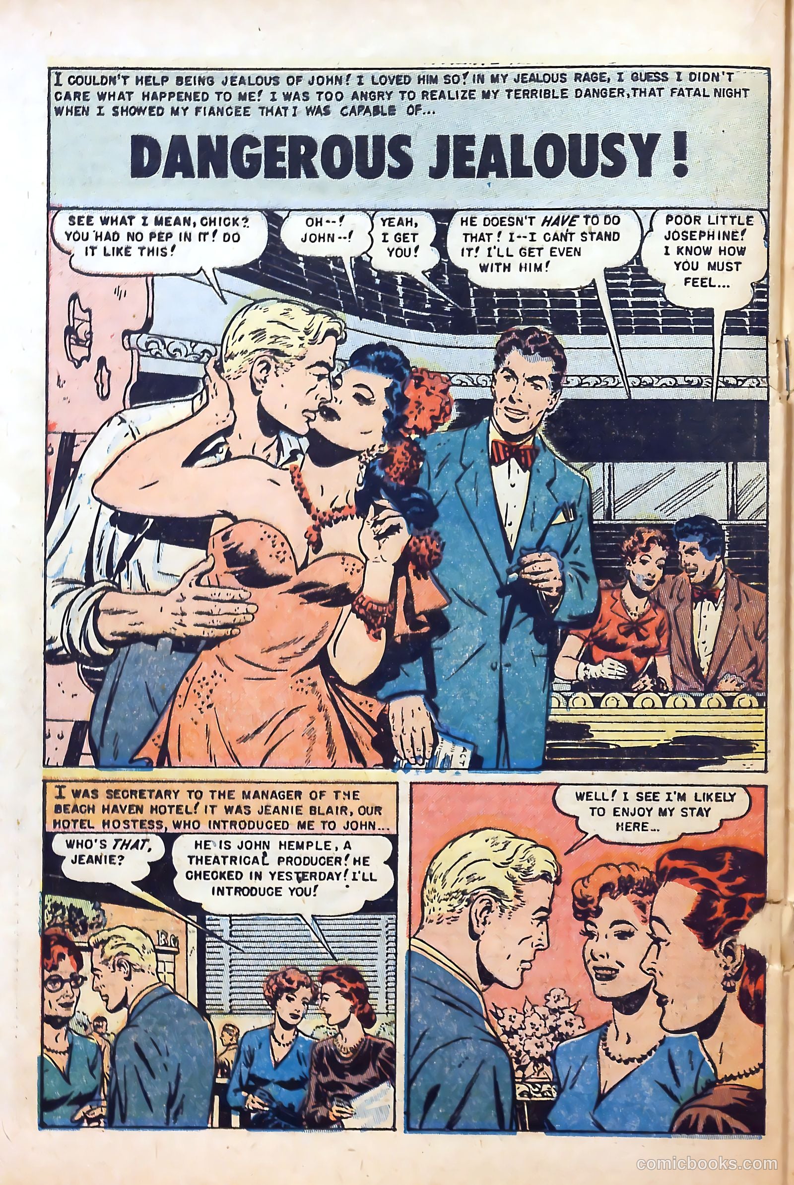 Intimate Confessions #8 (1953) — page 20 of 36