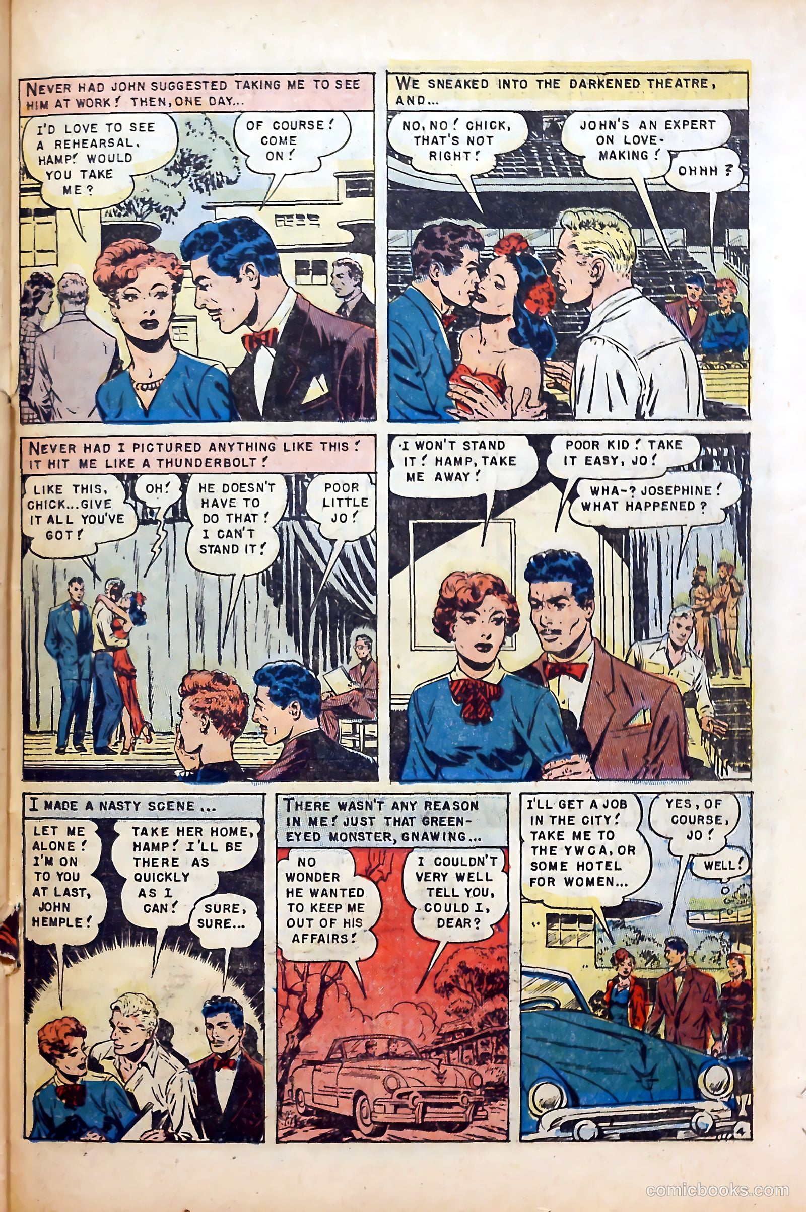 Intimate Confessions #8 (1953) — page 23 of 36
