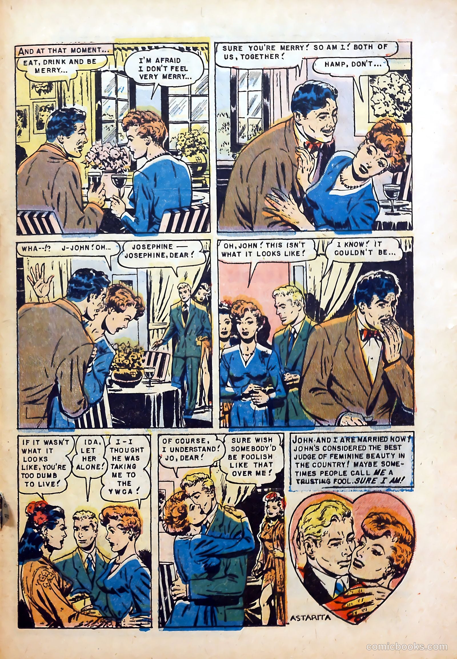 Intimate Confessions #8 (1953) — page 25 of 36