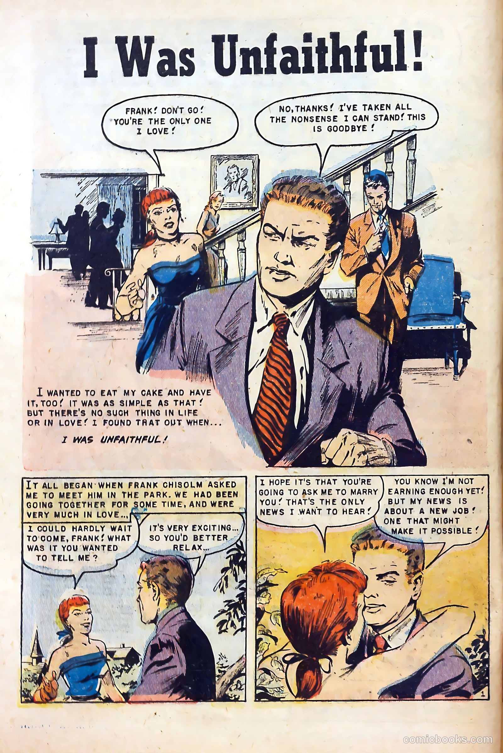 Intimate Confessions #8 (1953) — page 28 of 36