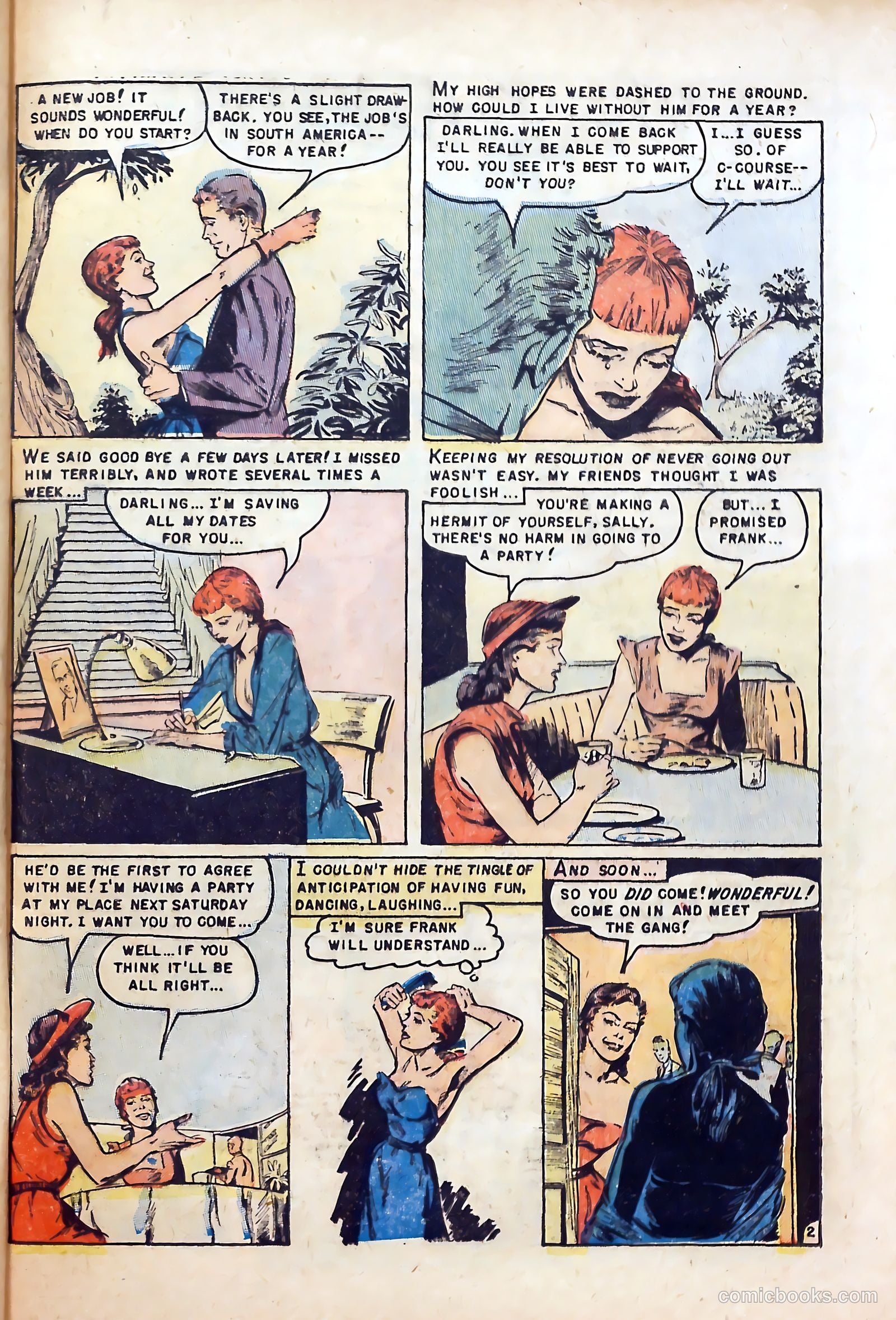 Intimate Confessions #8 (1953) — page 29 of 36